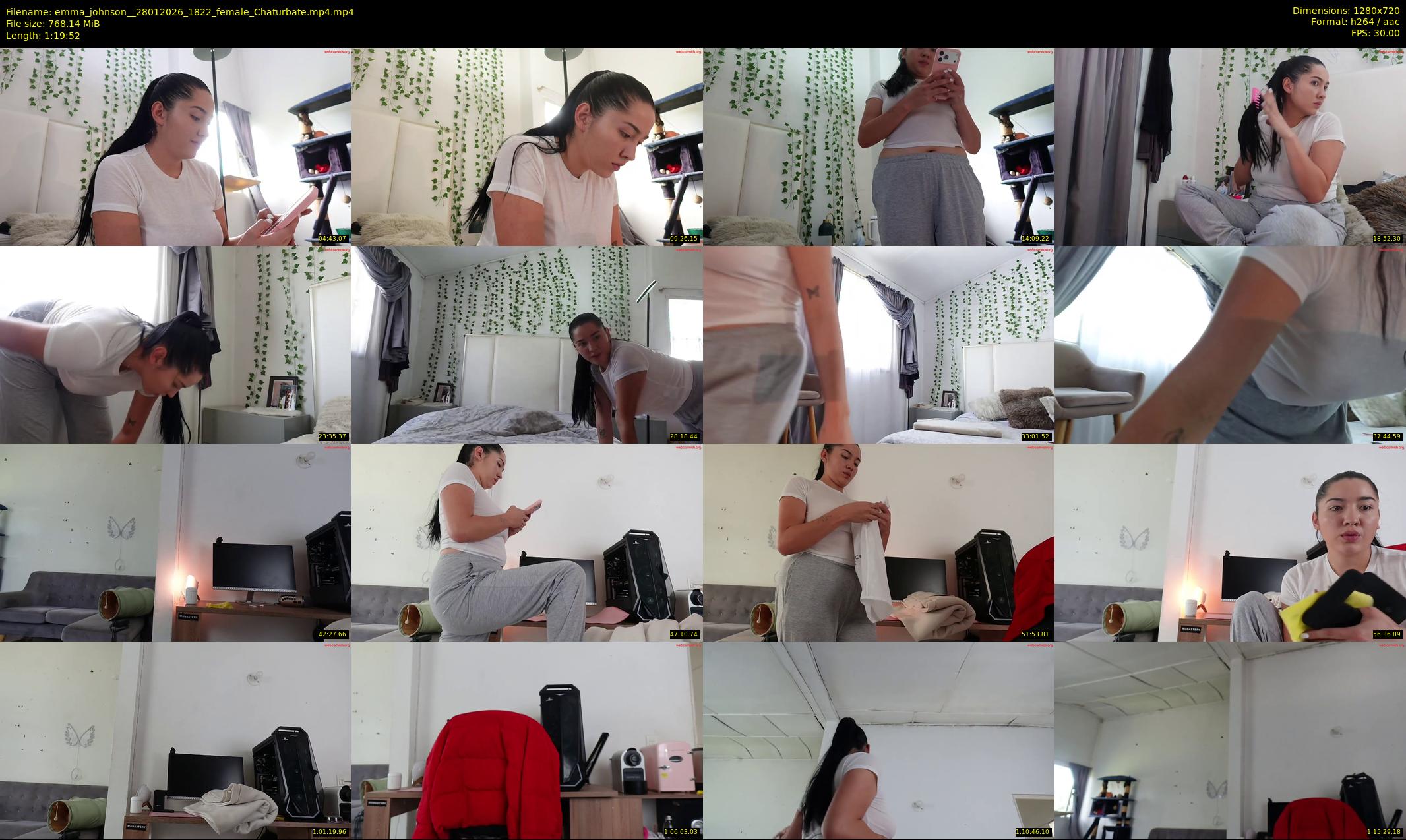 emma_johnson_ — 80 minute Chaturbate female cam show recording, 720p, Jan 28, 2026
