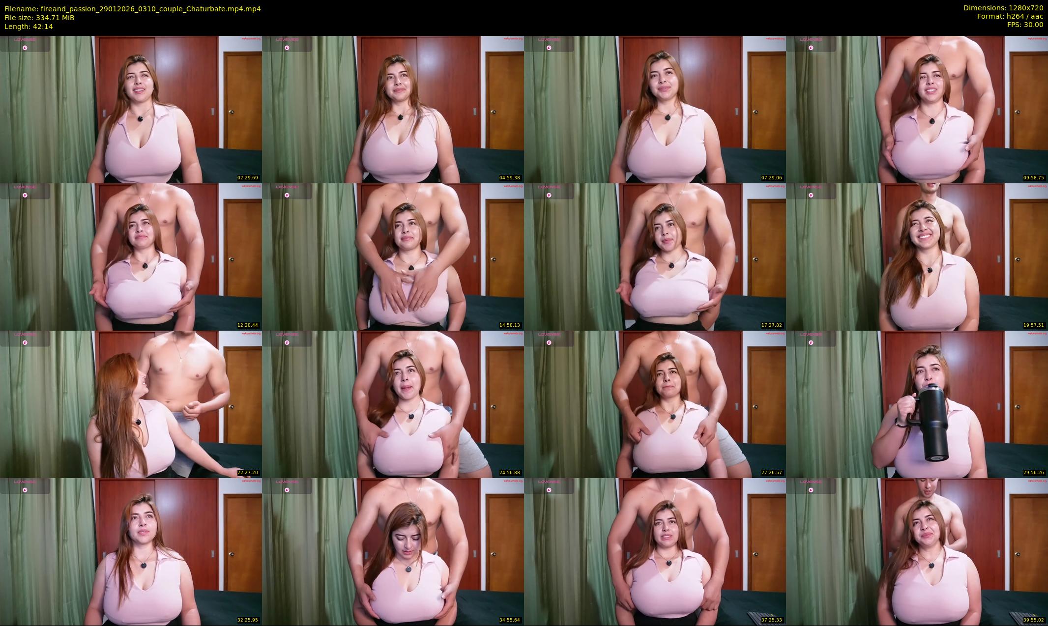 fireand_passion — 43 minute Chaturbate couple cam show recording, 720p, Jan 29, 2026