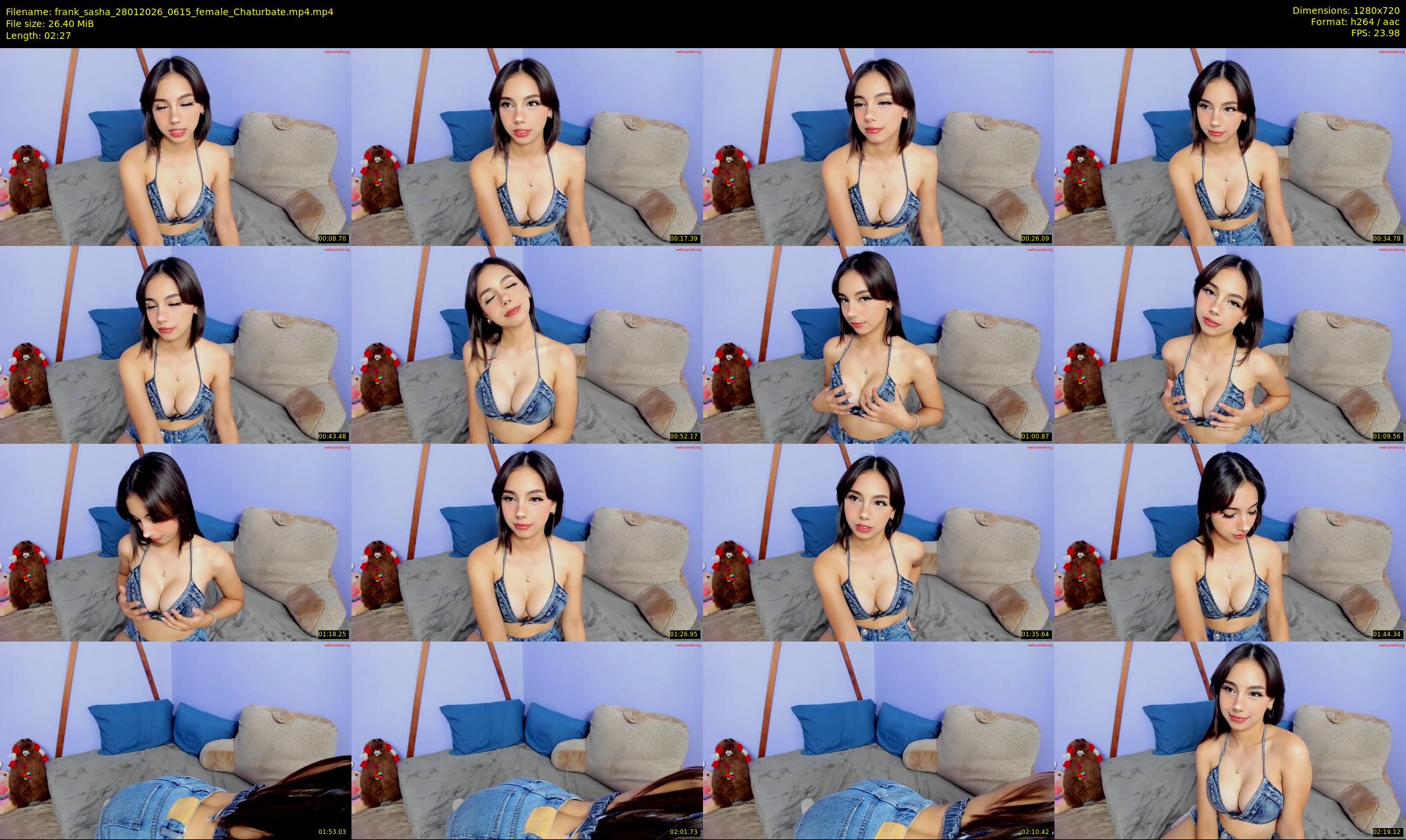 frank_sasha — 3 minute Chaturbate couple cam show recording, 720p, Jan 28, 2026