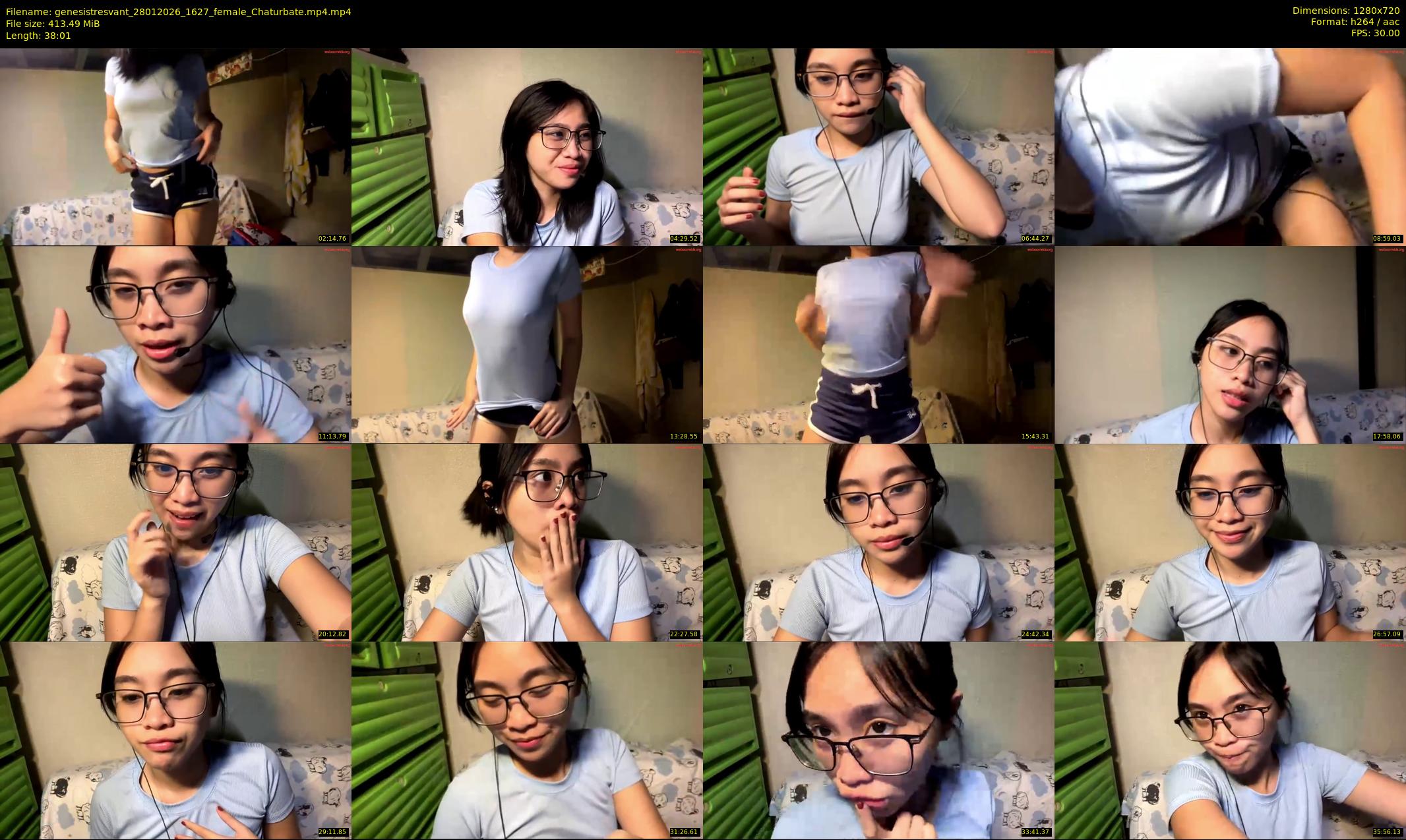 genesistresvant — 39 minute Chaturbate female cam show recording, 720p, Jan 28, 2026