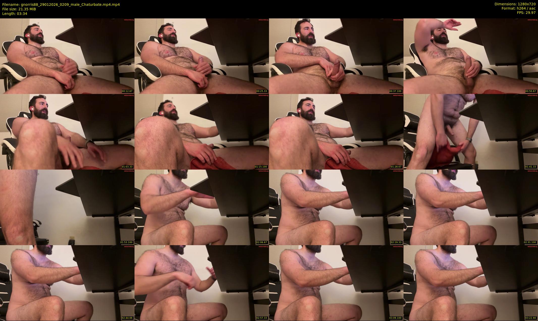 gnorris88 — 4 minute Chaturbate male cam show recording, 720p, Jan 29, 2026