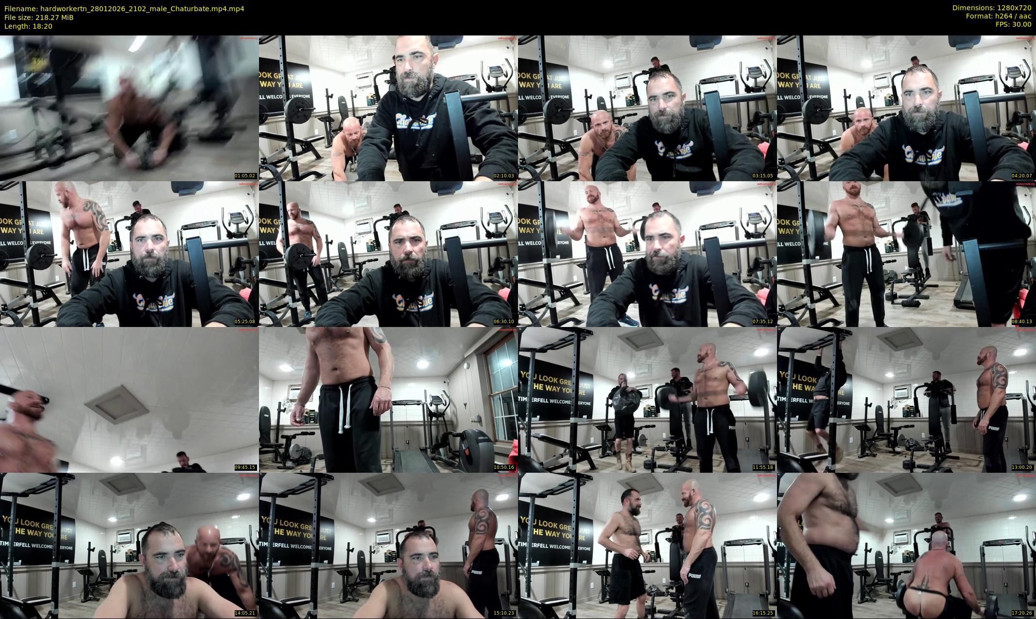 hardworkertn — 19 minute Chaturbate male cam show recording, 720p, Jan 28, 2026
