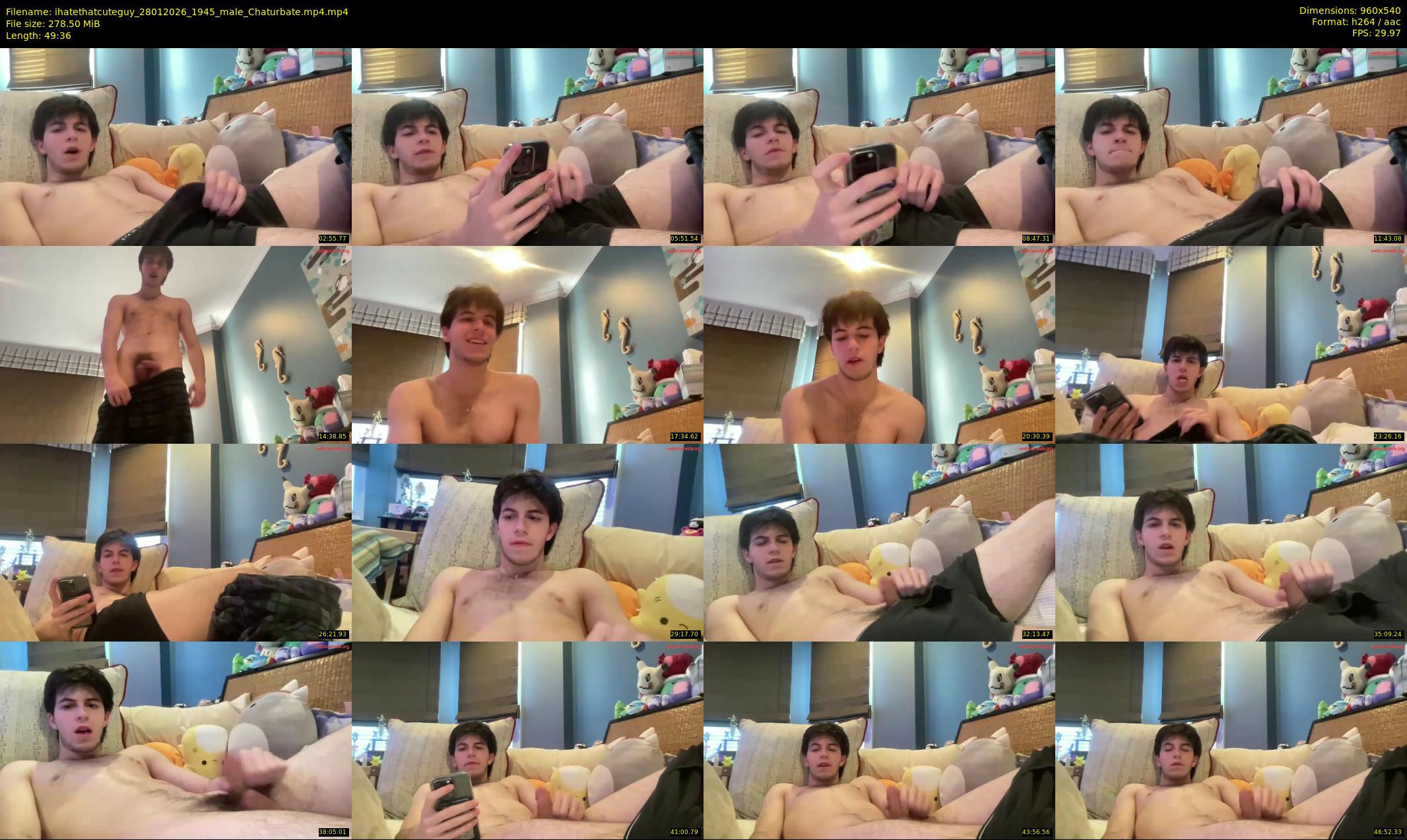 ihatethatcuteguy — 50 minute Chaturbate male cam show recording, 480p, Jan 28, 2026