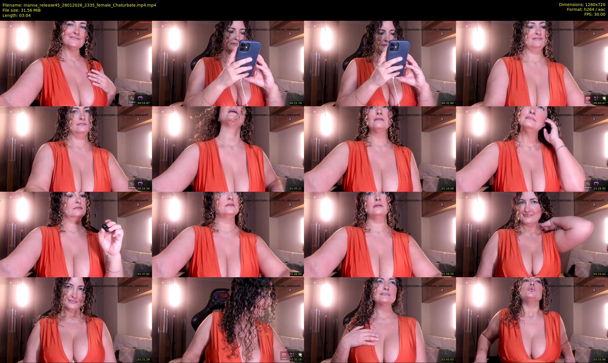 inanna_release45 — 4 minute Chaturbate female cam show recording, 720p, Jan 28, 2026
