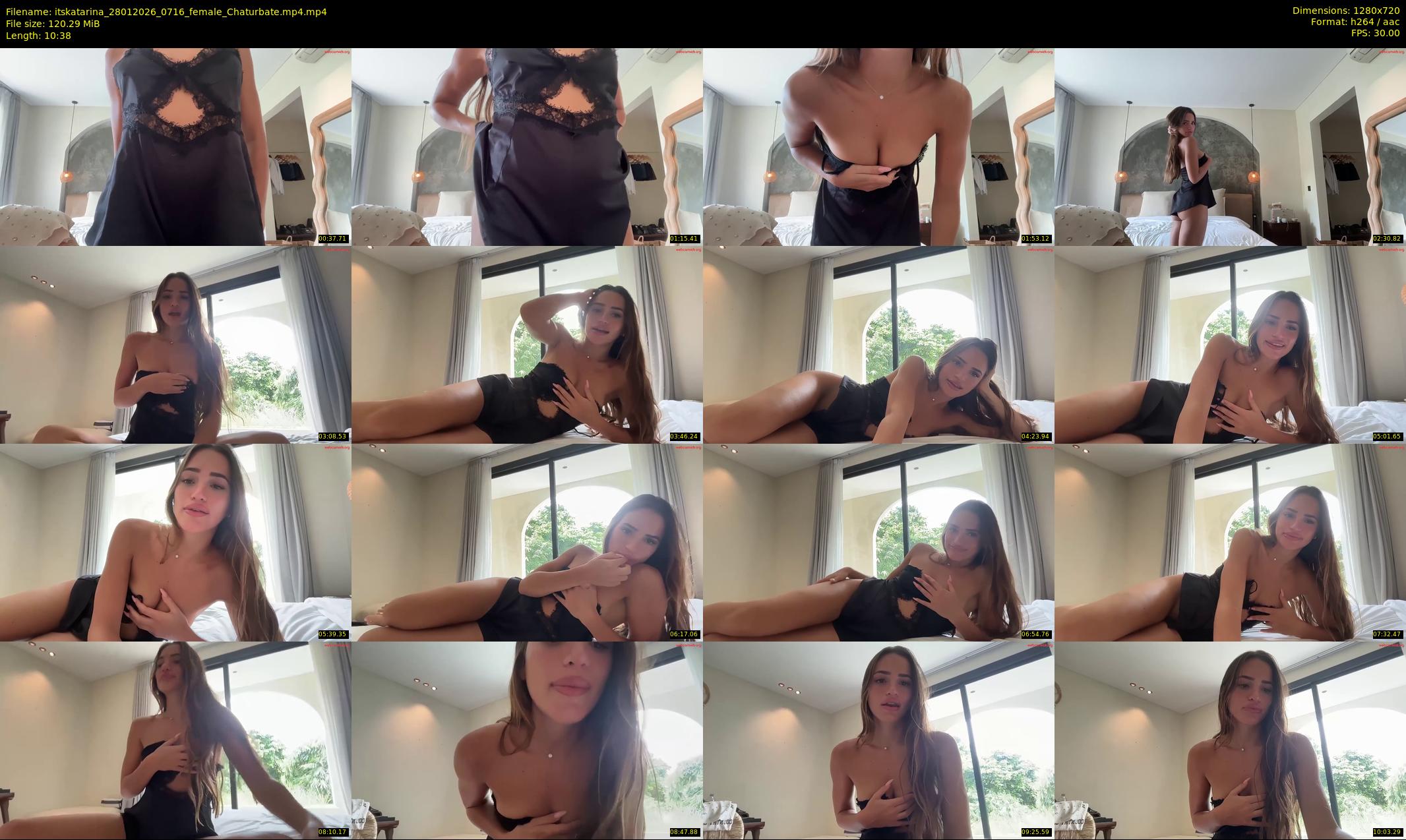 itskatarina — 11 minute Chaturbate female cam show recording, 720p, Jan 28, 2026