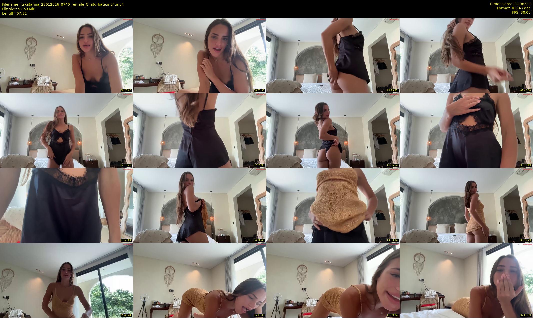 itskatarina — 8 minute Chaturbate female cam show recording, 720p, Jan 28, 2026