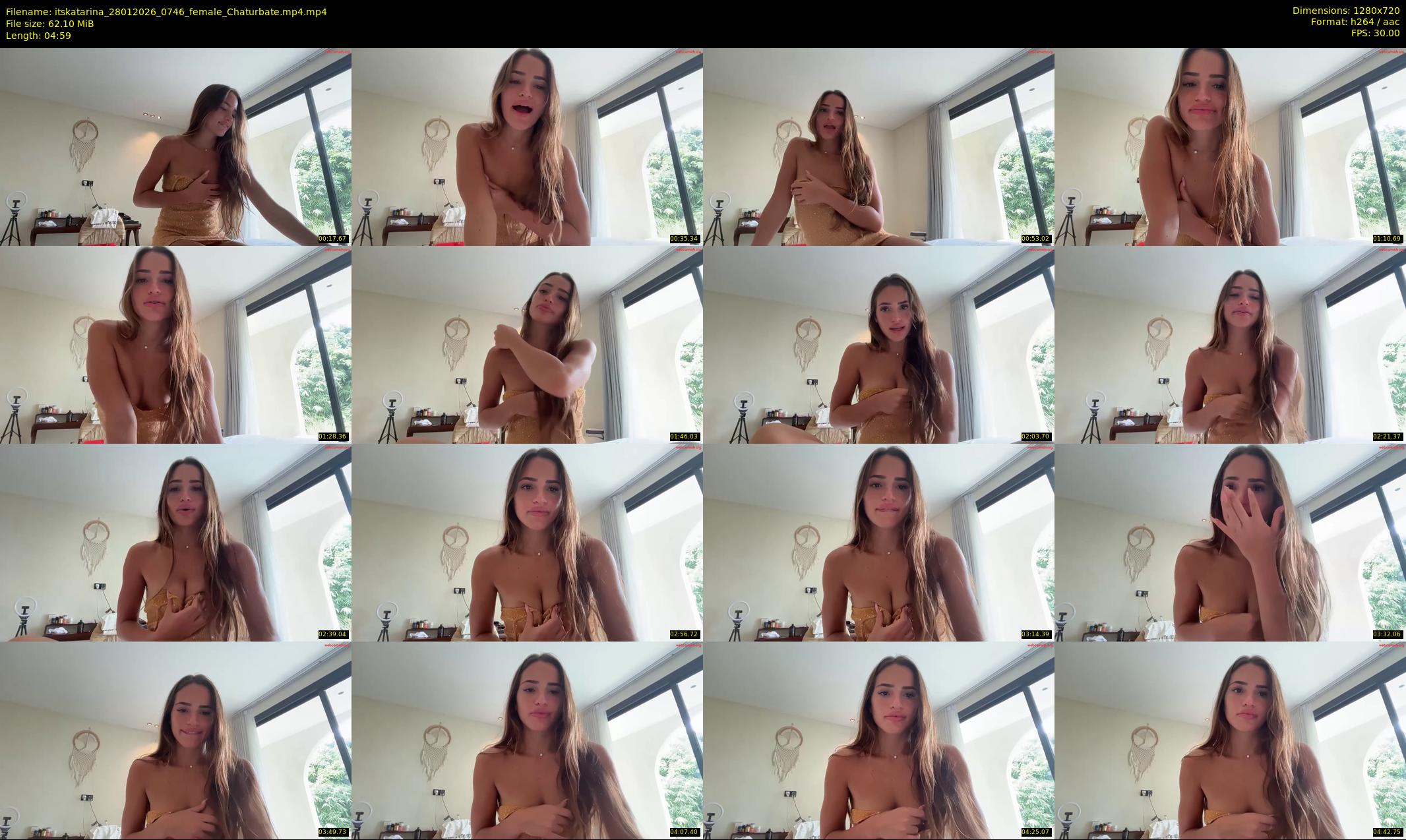 itskatarina — 5 minute Chaturbate female cam show recording, 720p, Jan 28, 2026