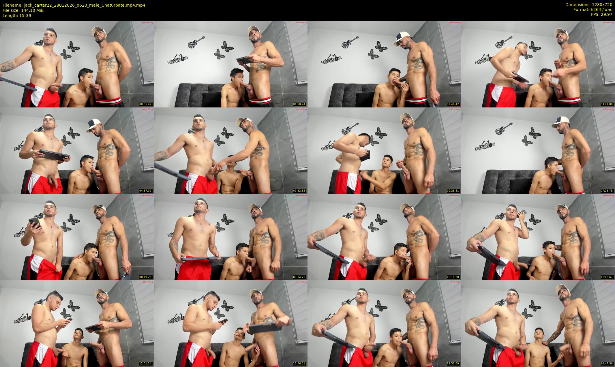 jack_carter22 — 16 minute Chaturbate male cam show recording, 720p, Jan 28, 2026