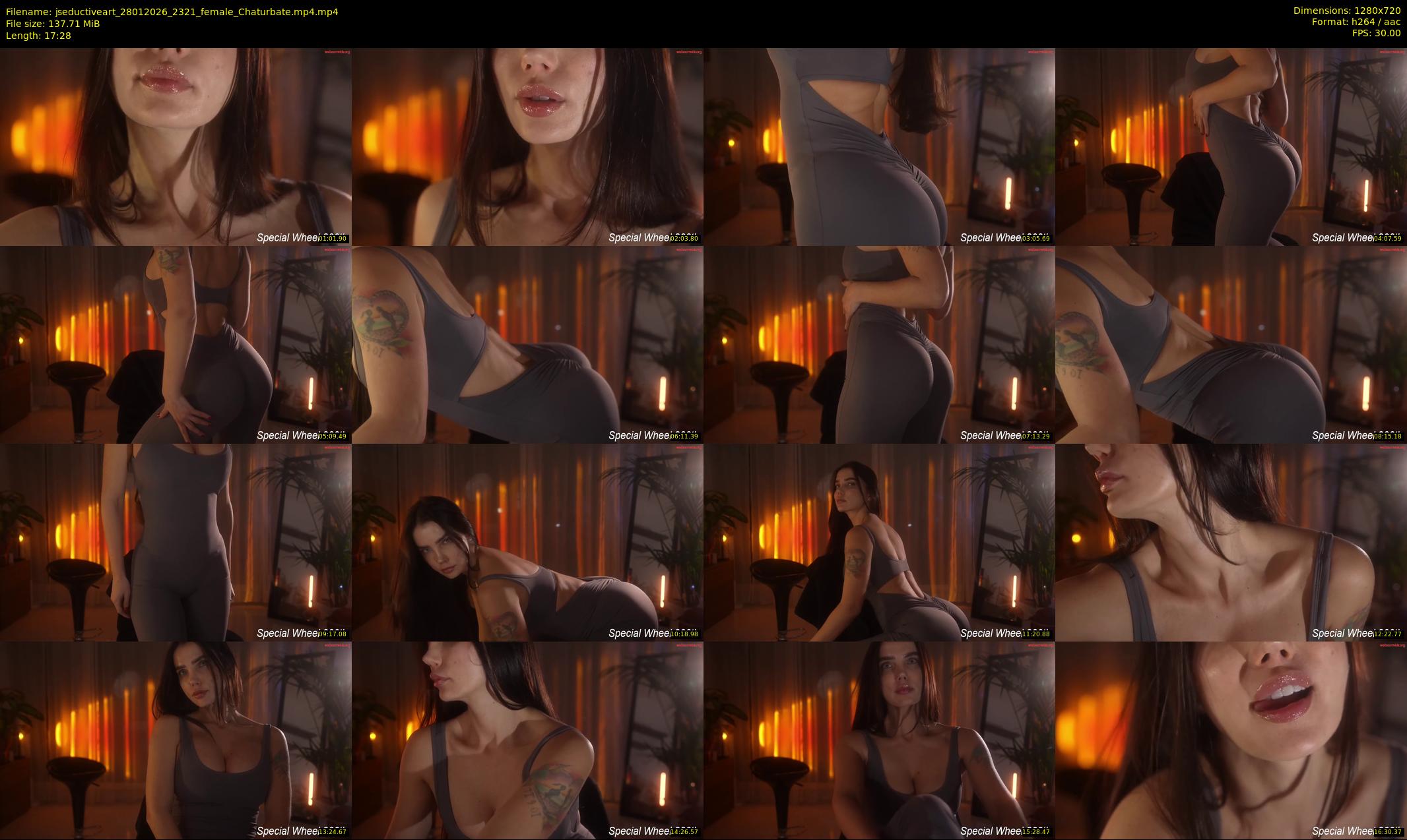 jseductiveart — 18 minute Chaturbate female cam show recording, 720p, Jan 28, 2026