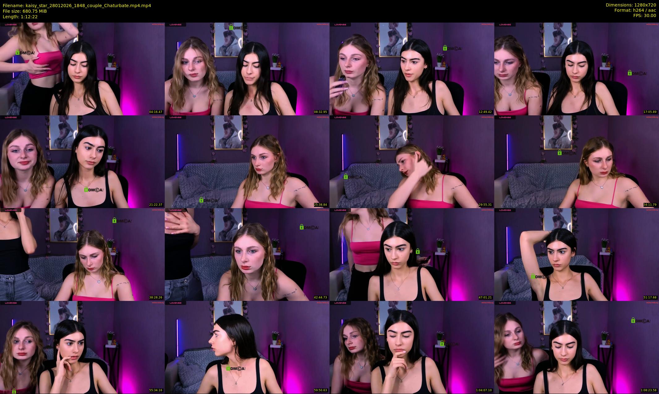 kaisy_star — 73 minute Chaturbate female cam show recording, 720p, Jan 28, 2026