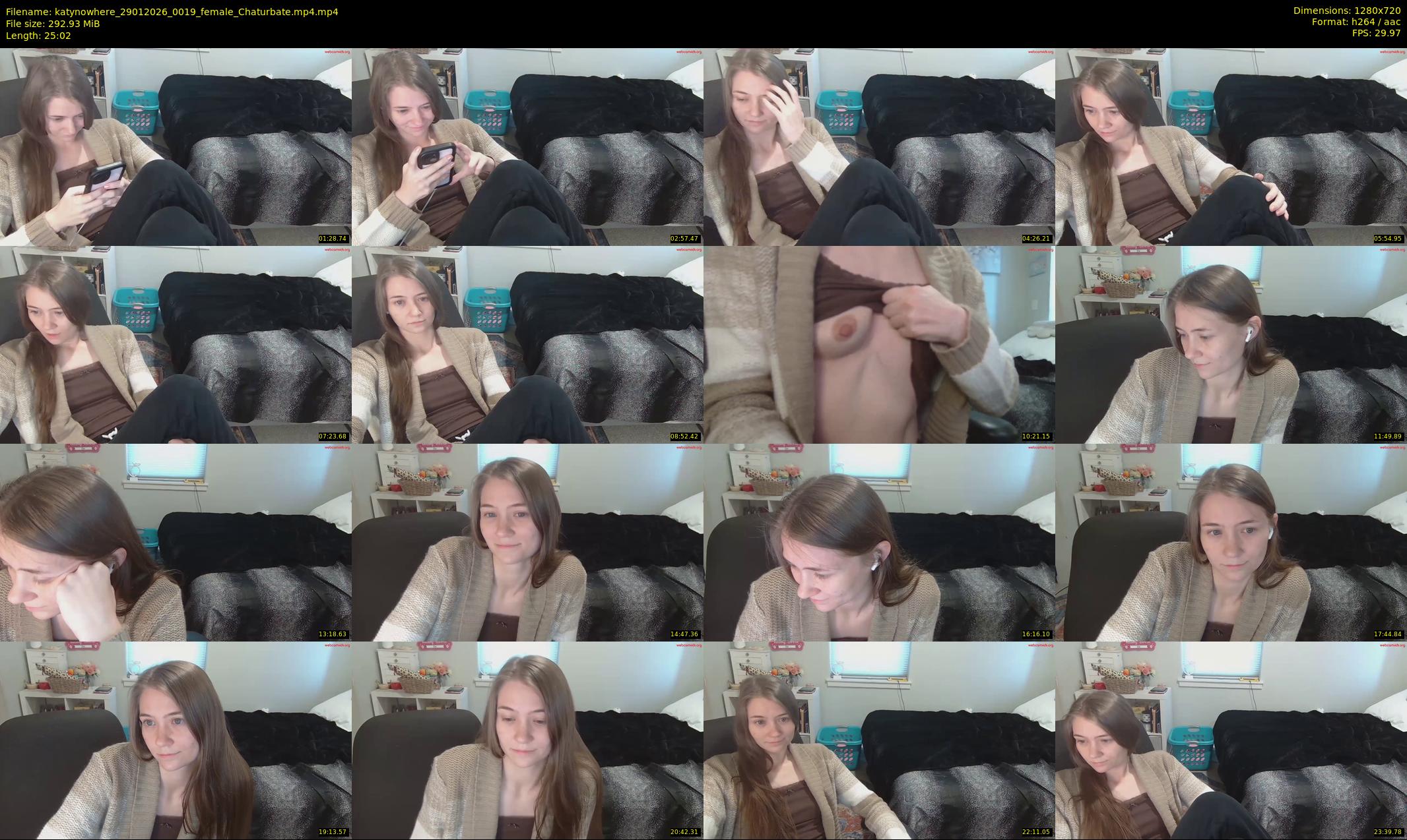 katynowhere — 26 minute Chaturbate female cam show recording, 720p, Jan 29, 2026