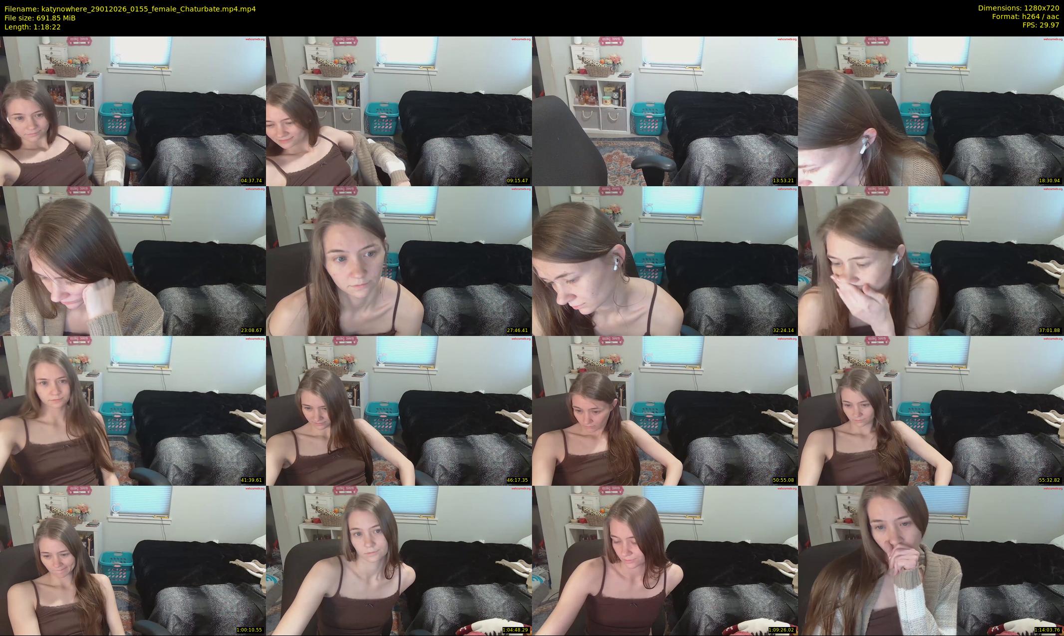 katynowhere — 79 minute Chaturbate female cam show recording, 720p, Jan 29, 2026