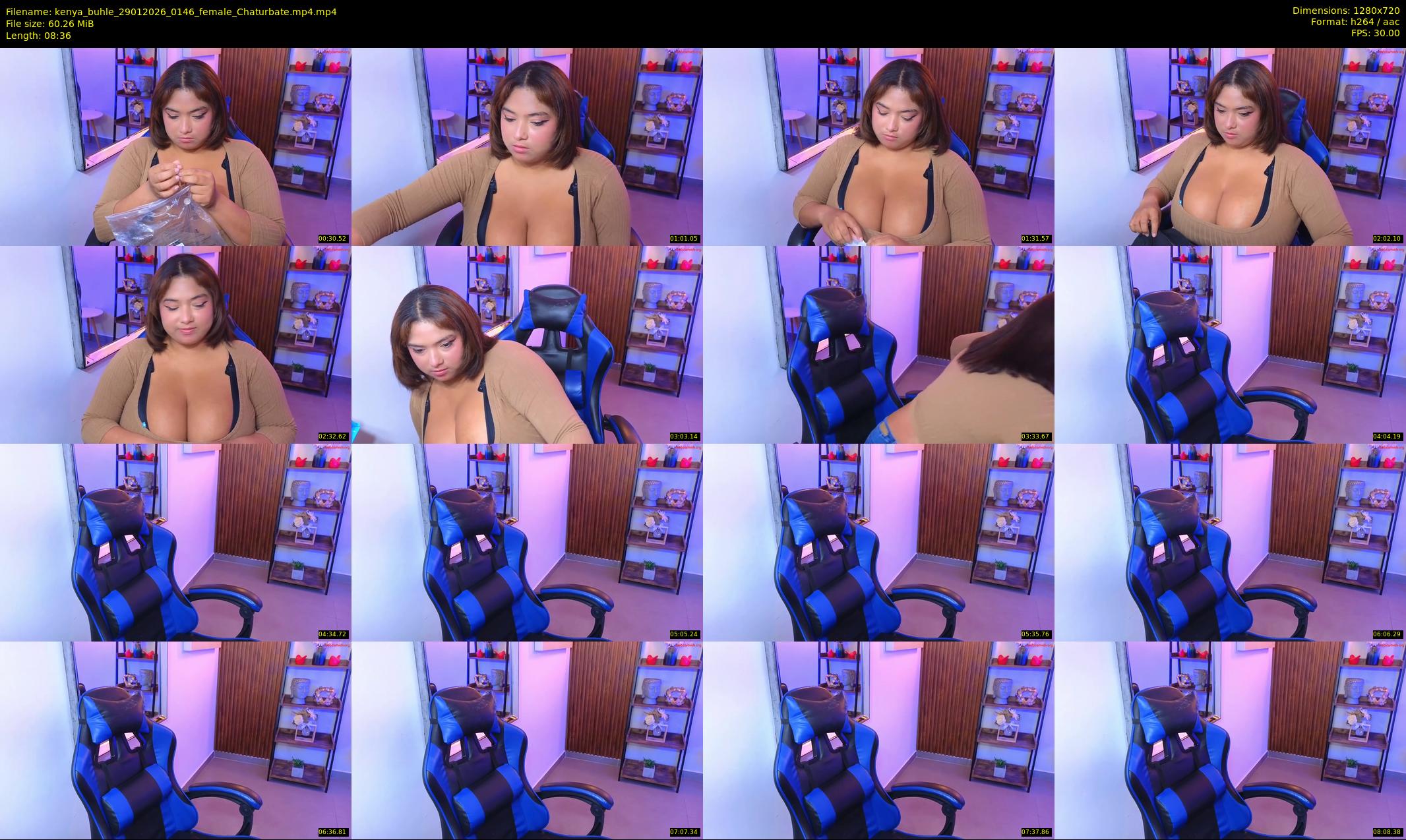 kenya_buhle — 9 minute Chaturbate female cam show recording, 720p, Jan 29, 2026