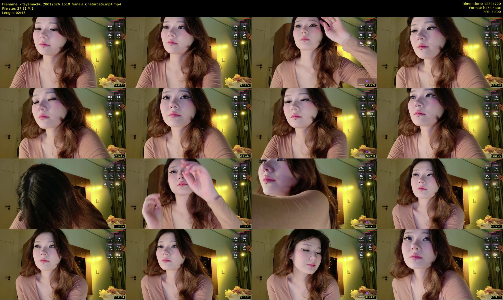 kitayamachu — 3 minute Chaturbate female cam show recording, 720p, Jan 28, 2026