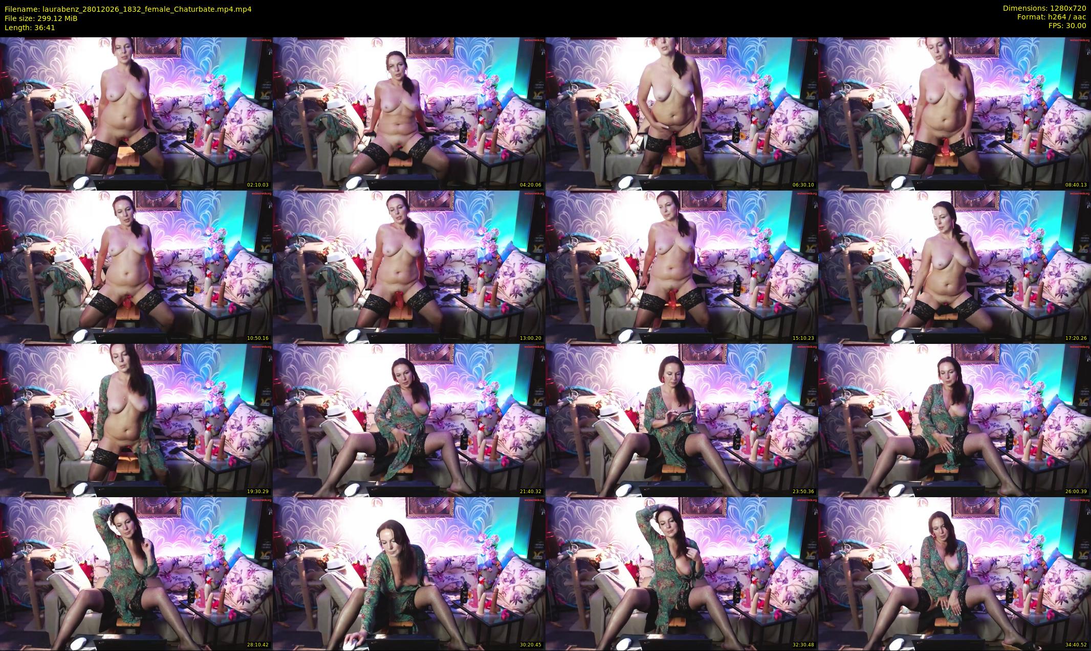 laurabenz — 37 minute Chaturbate female cam show recording, 720p, Jan 28, 2026