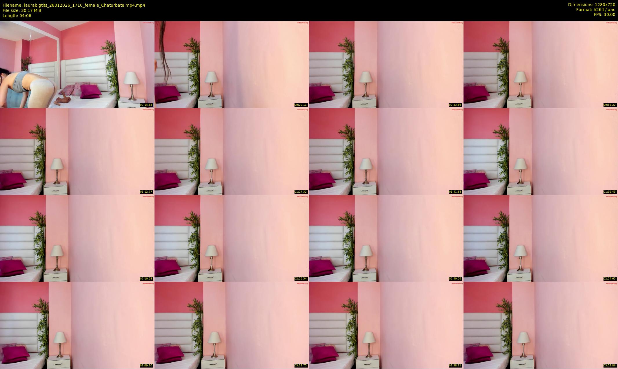 laurabigtits — 5 minute Chaturbate female cam show recording, 720p, Jan 28, 2026
