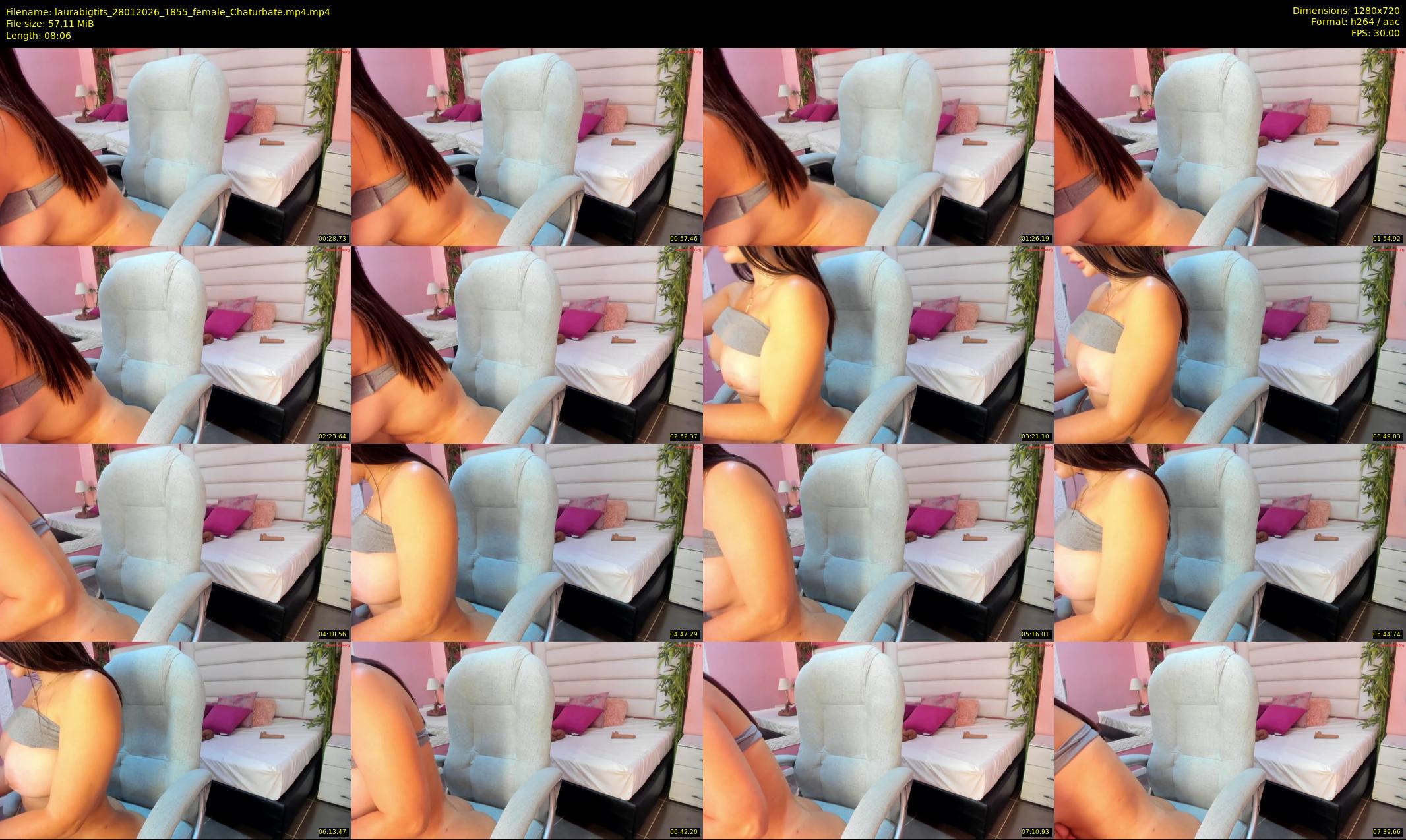 laurabigtits — 9 minute Chaturbate female cam show recording, 720p, Jan 28, 2026