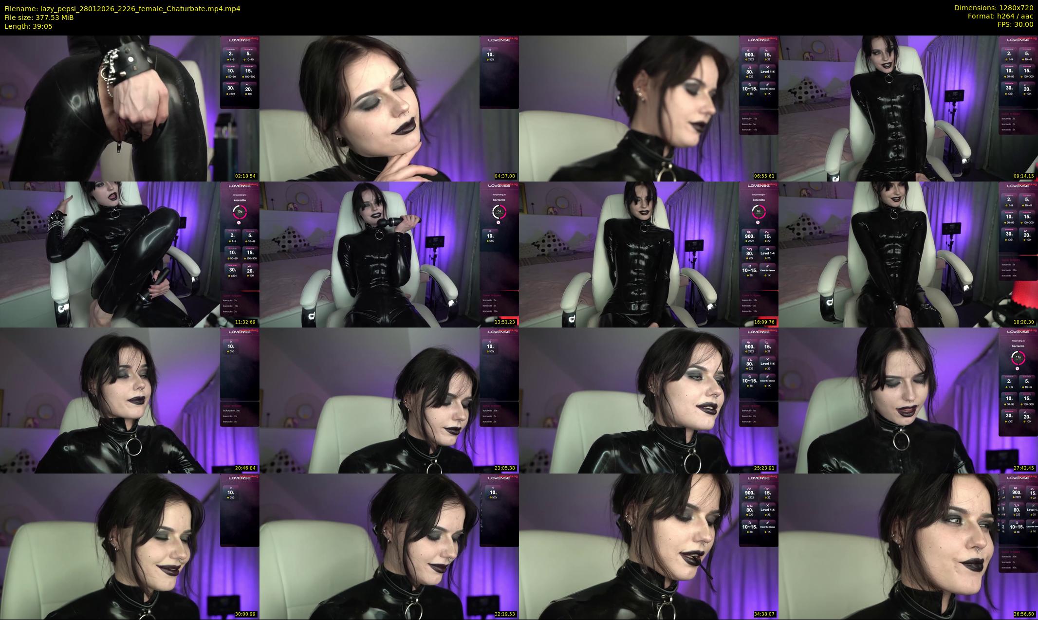 lazy_pepsi — 40 minute Chaturbate female cam show recording, 720p, Jan 28, 2026