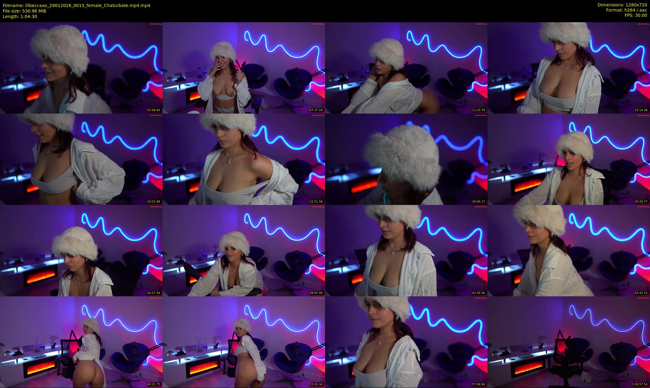 lilbeccaxo — 65 minute Chaturbate female cam show recording, 720p, Jan 29, 2026