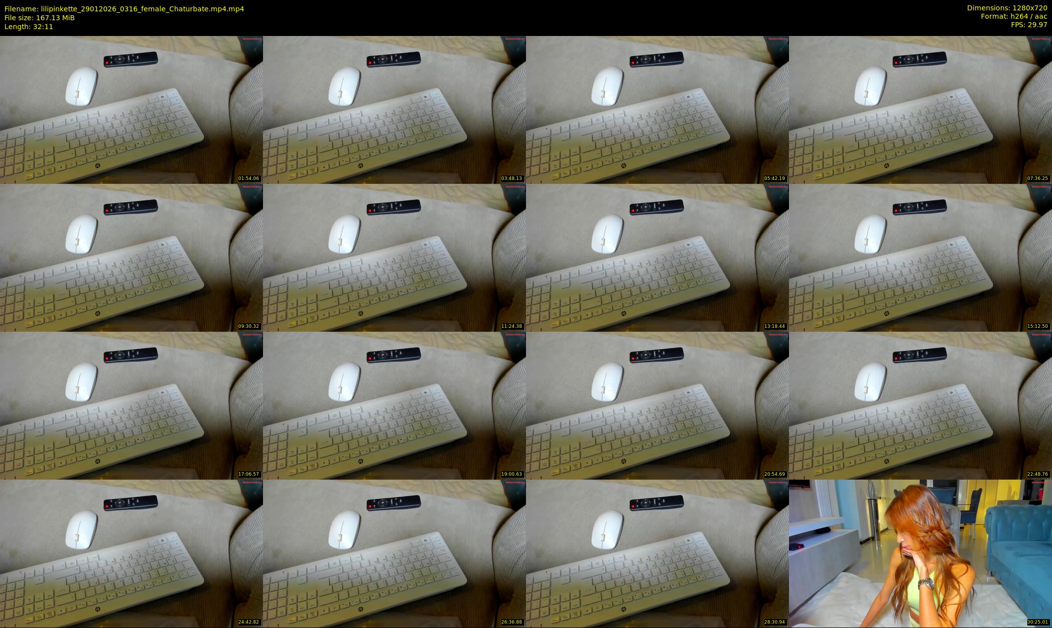 lilipinkette — 33 minute Chaturbate female cam show recording, 720p, Jan 29, 2026