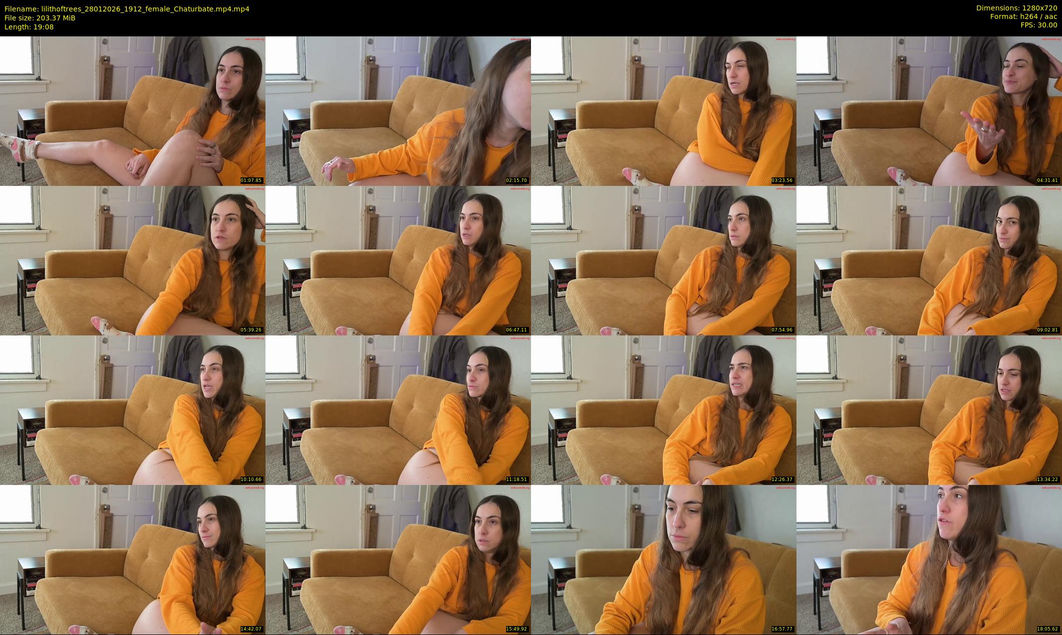 lilithoftrees — 20 minute Chaturbate female cam show recording, 720p, Jan 28, 2026