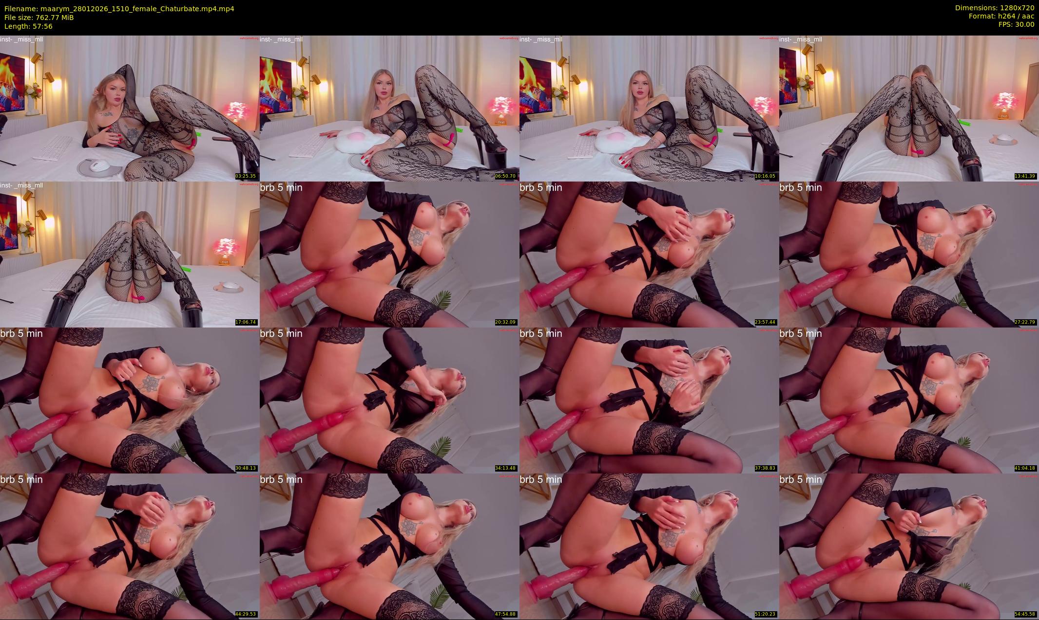 maarym — 58 minute Chaturbate couple cam show recording, 720p, Jan 28, 2026
