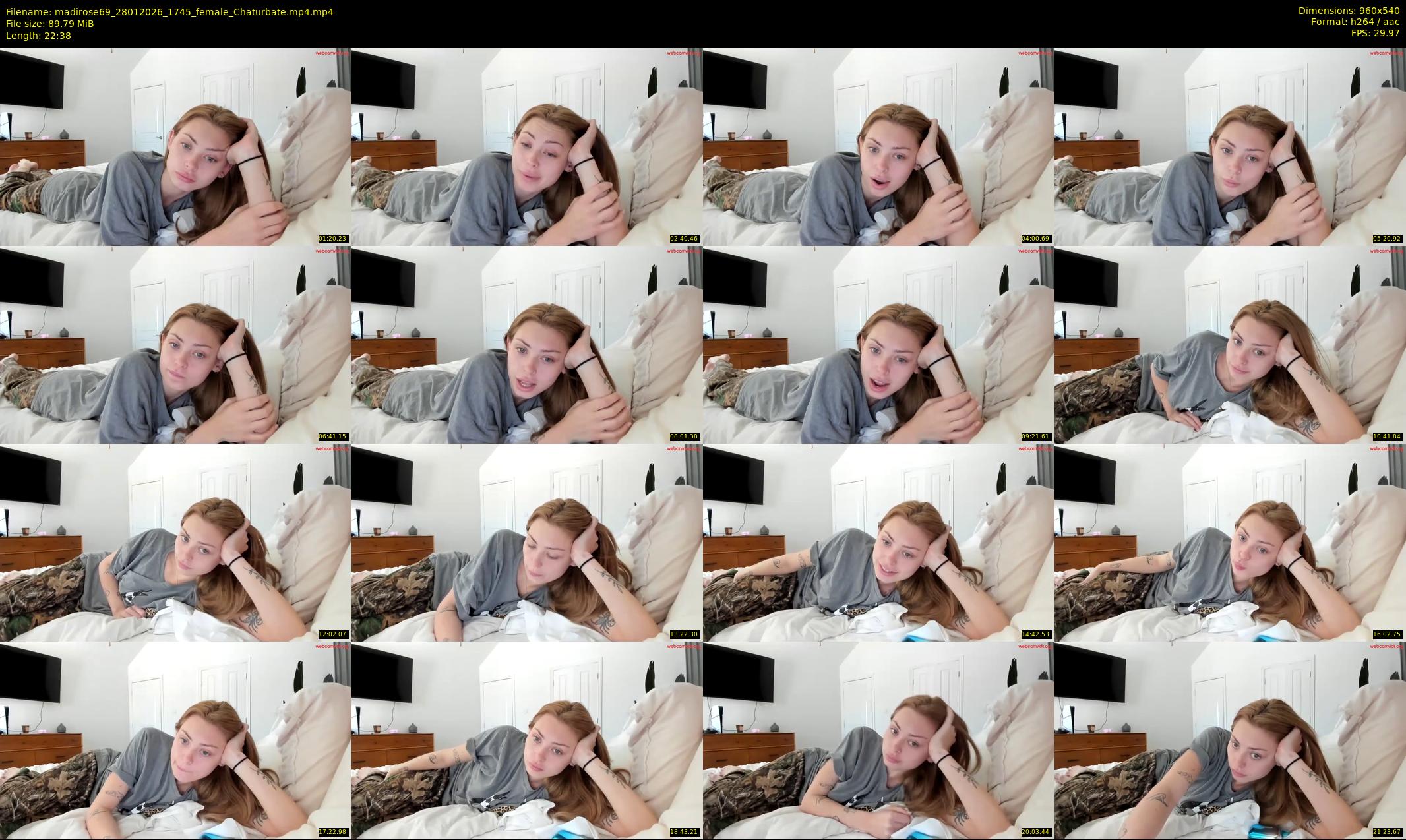 madirose69 — 23 minute Chaturbate female cam show recording, 480p, Jan 28, 2026