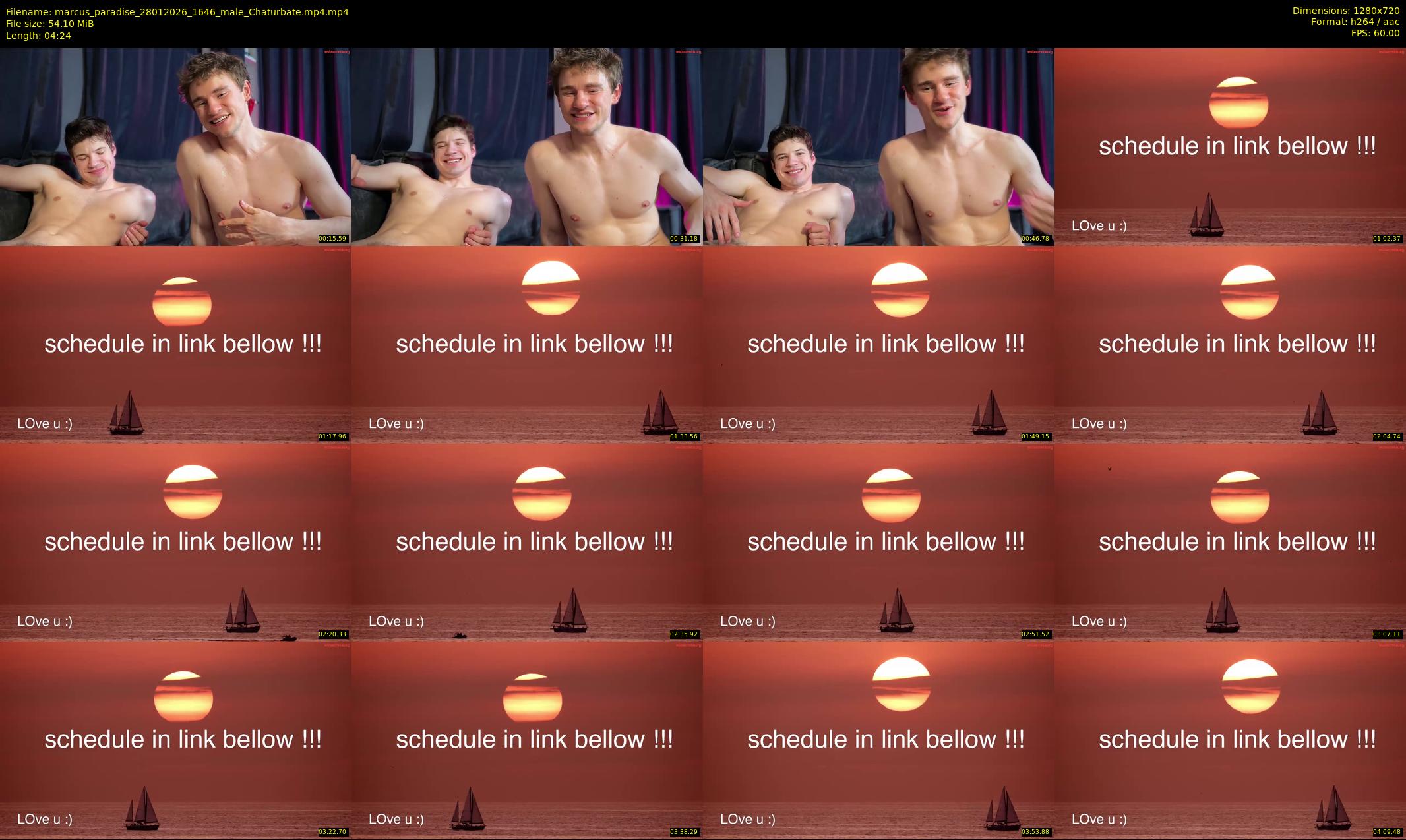 marcus_paradise — 5 minute Chaturbate male cam show recording, 720p, Jan 28, 2026