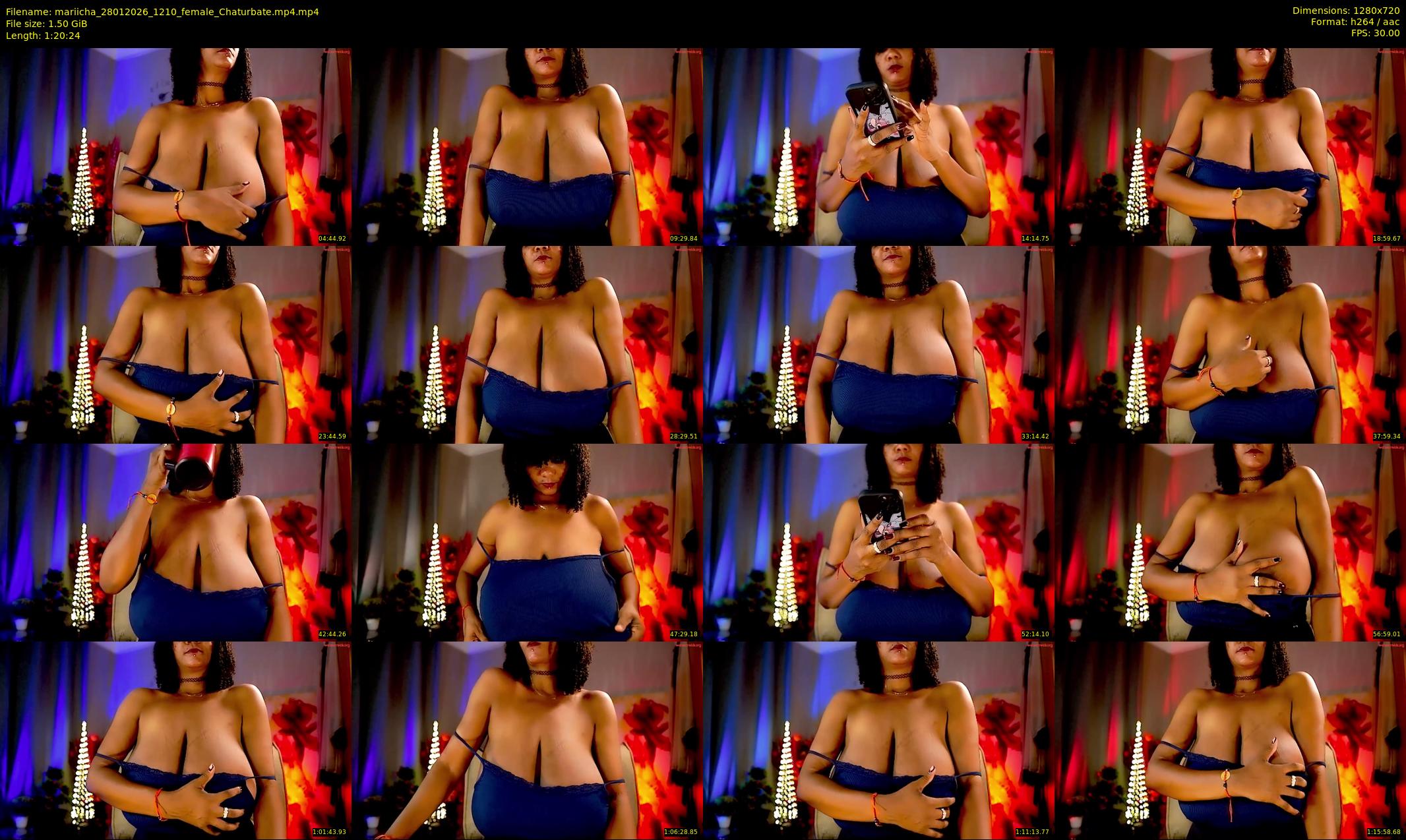 mariicha — 81 minute Chaturbate female cam show recording, 720p, Jan 28, 2026