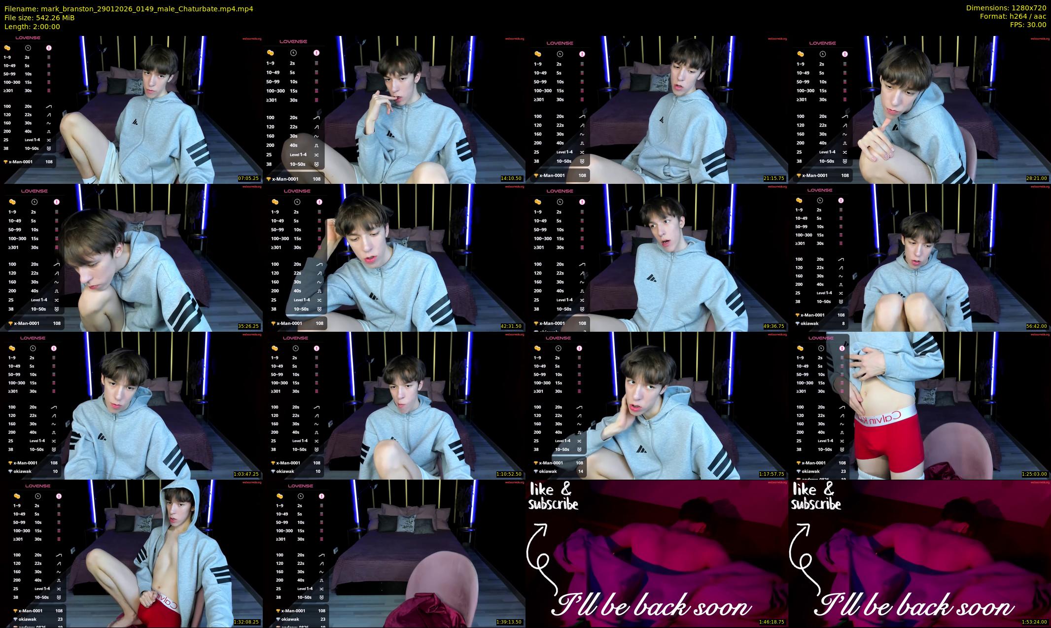 mark_branston — 120 minute Chaturbate male cam show recording, 720p, Jan 29, 2026