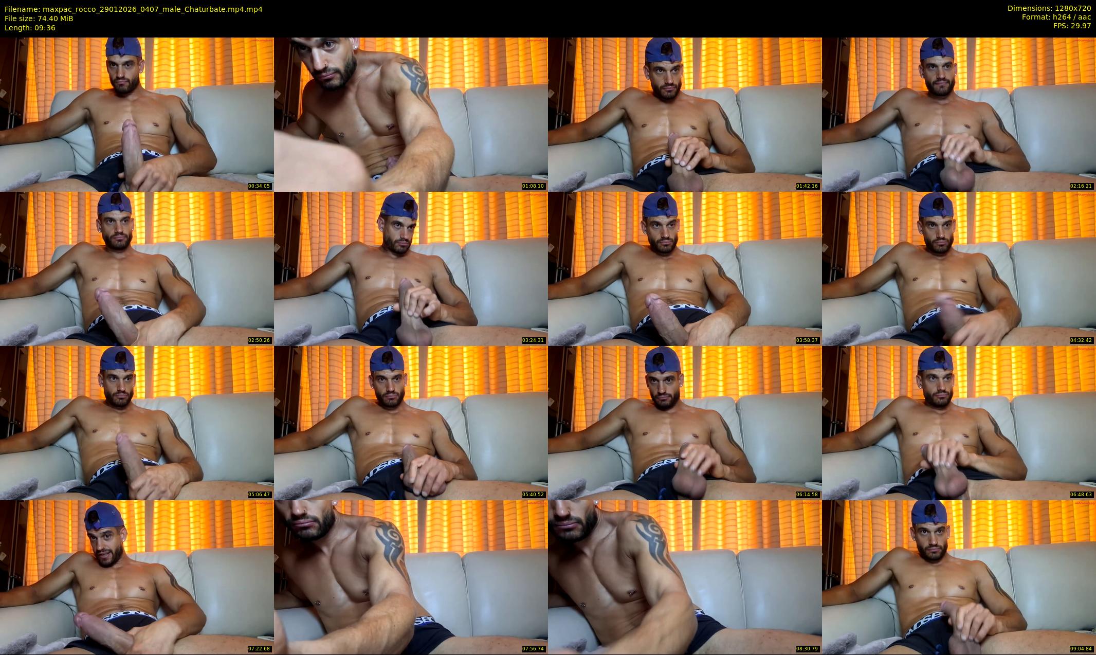 maxpac_rocco — 10 minute Chaturbate male cam show recording, 720p, Jan 29, 2026