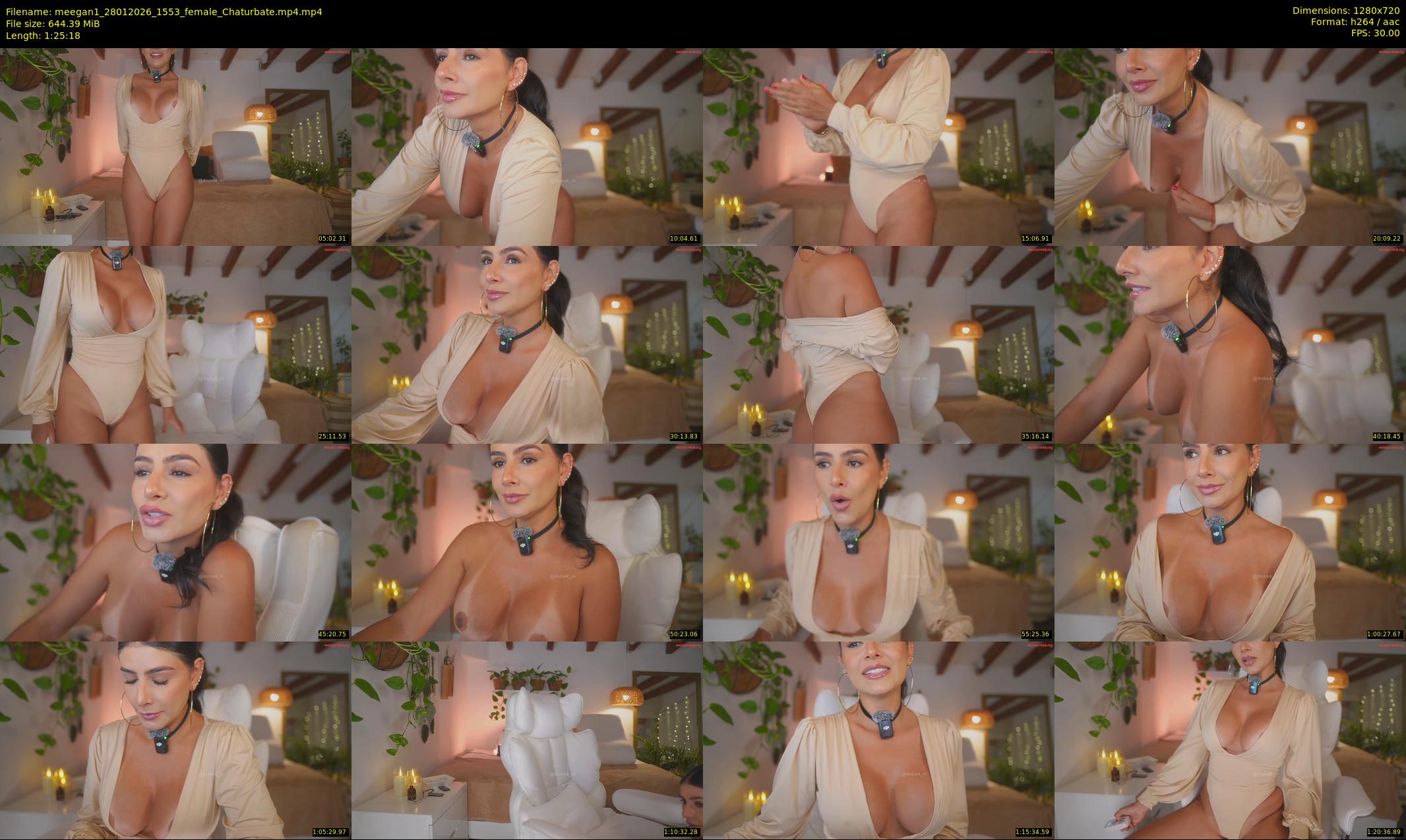 meegan1 — 86 minute Chaturbate female cam show recording, 720p, Jan 28, 2026