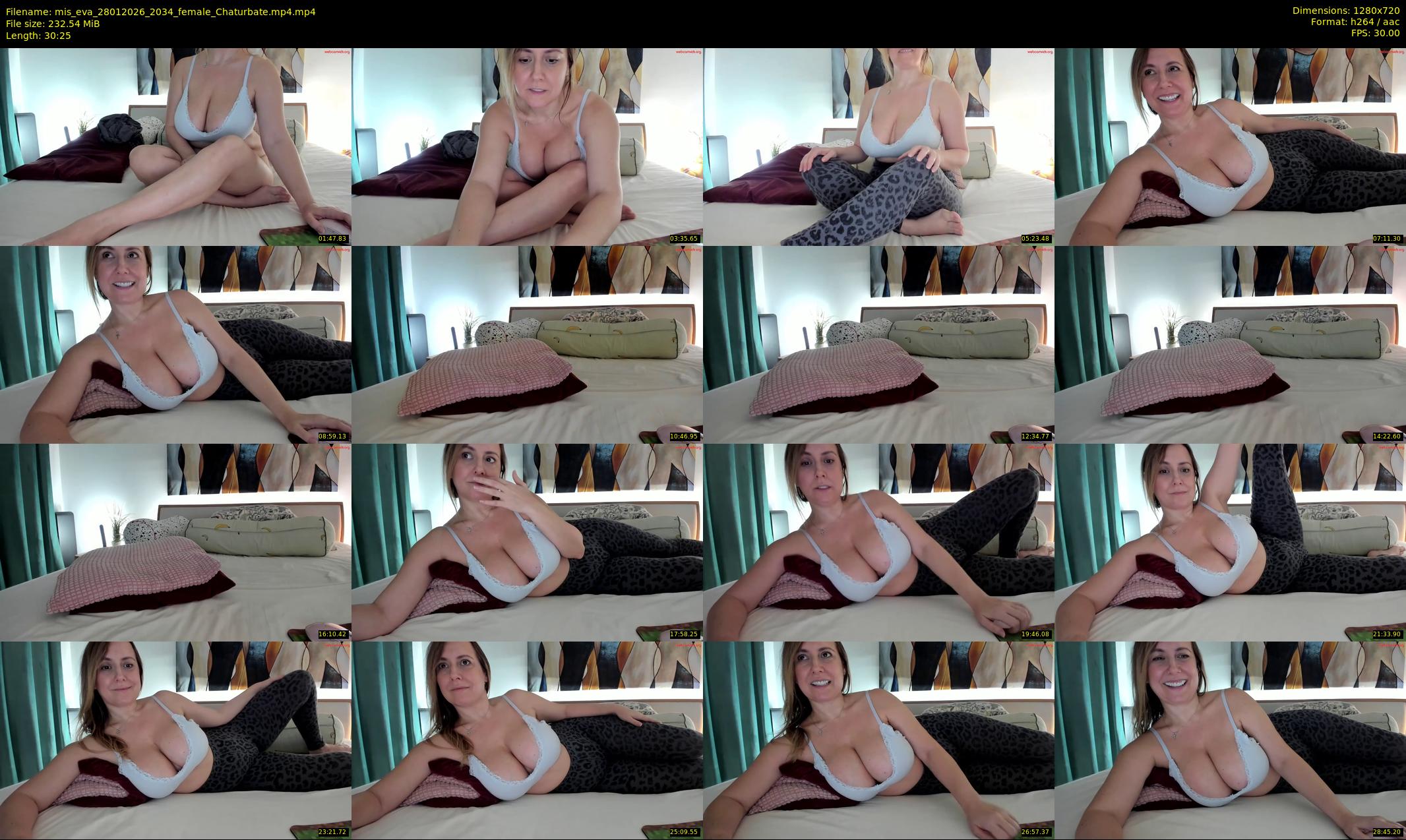 mis_eva — 31 minute Chaturbate female cam show recording, 720p, Jan 28, 2026