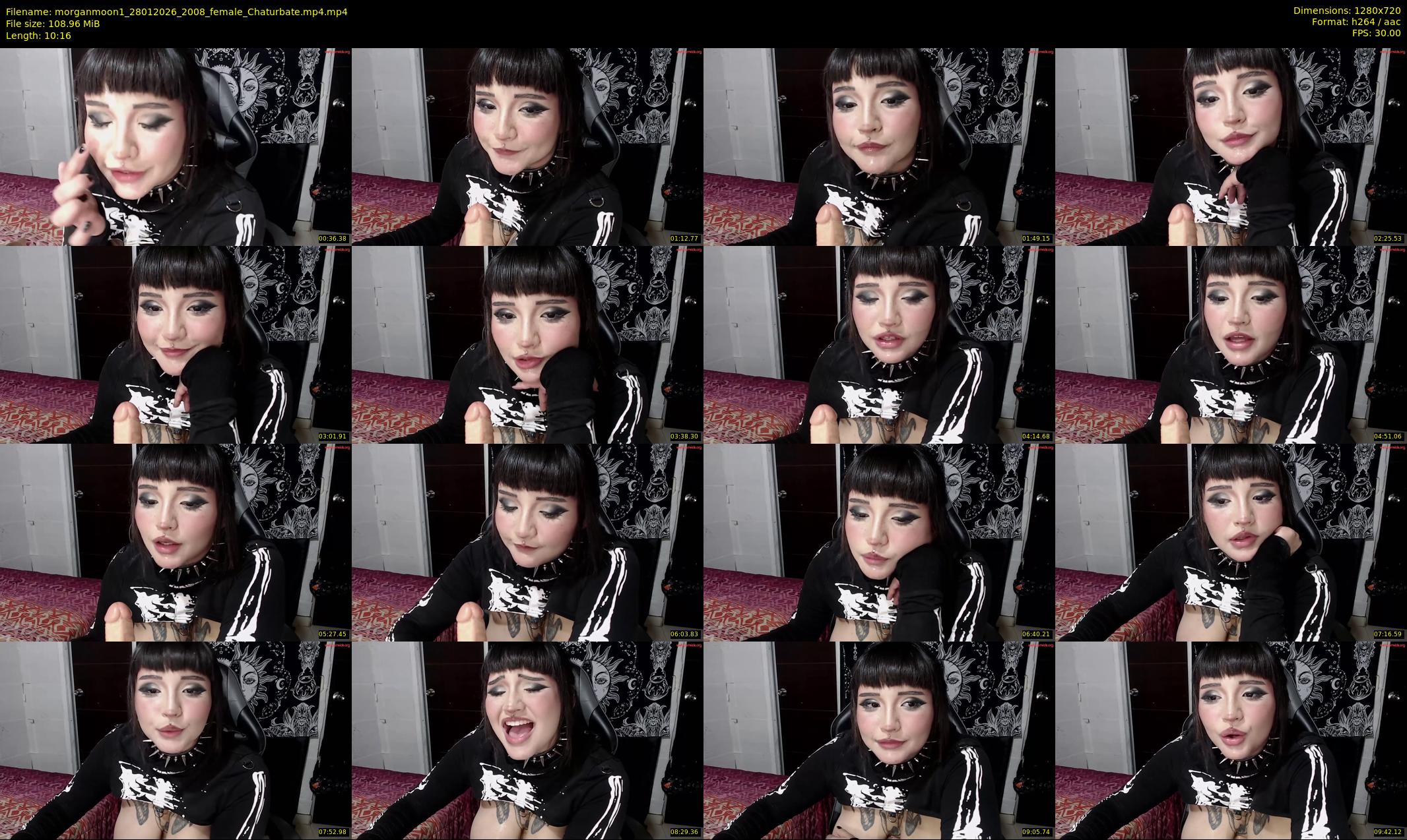 morganmoon1 — 11 minute Chaturbate female cam show recording, 720p, Jan 28, 2026