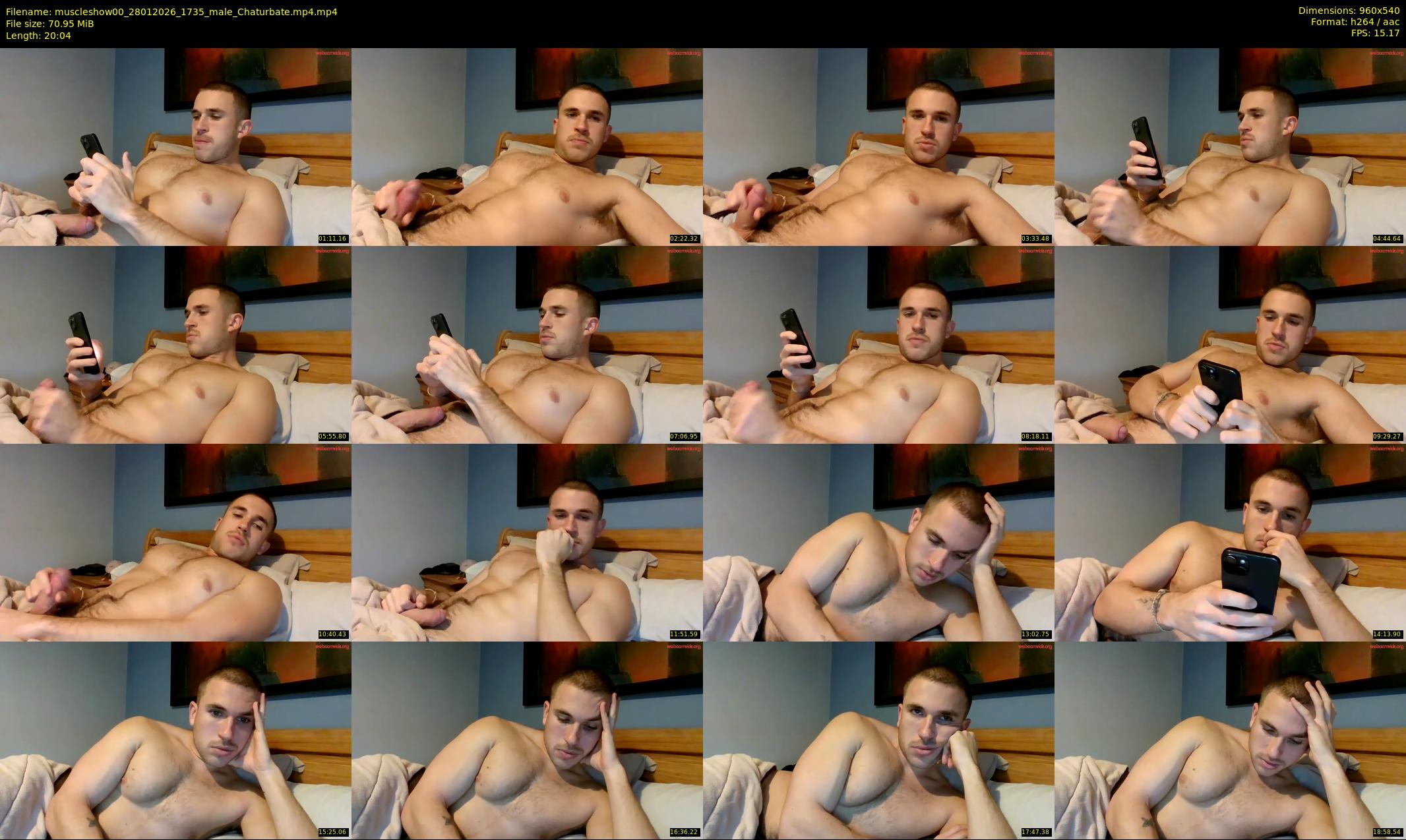 muscleshow00 — 21 minute Chaturbate male cam show recording, 480p, Jan 28, 2026