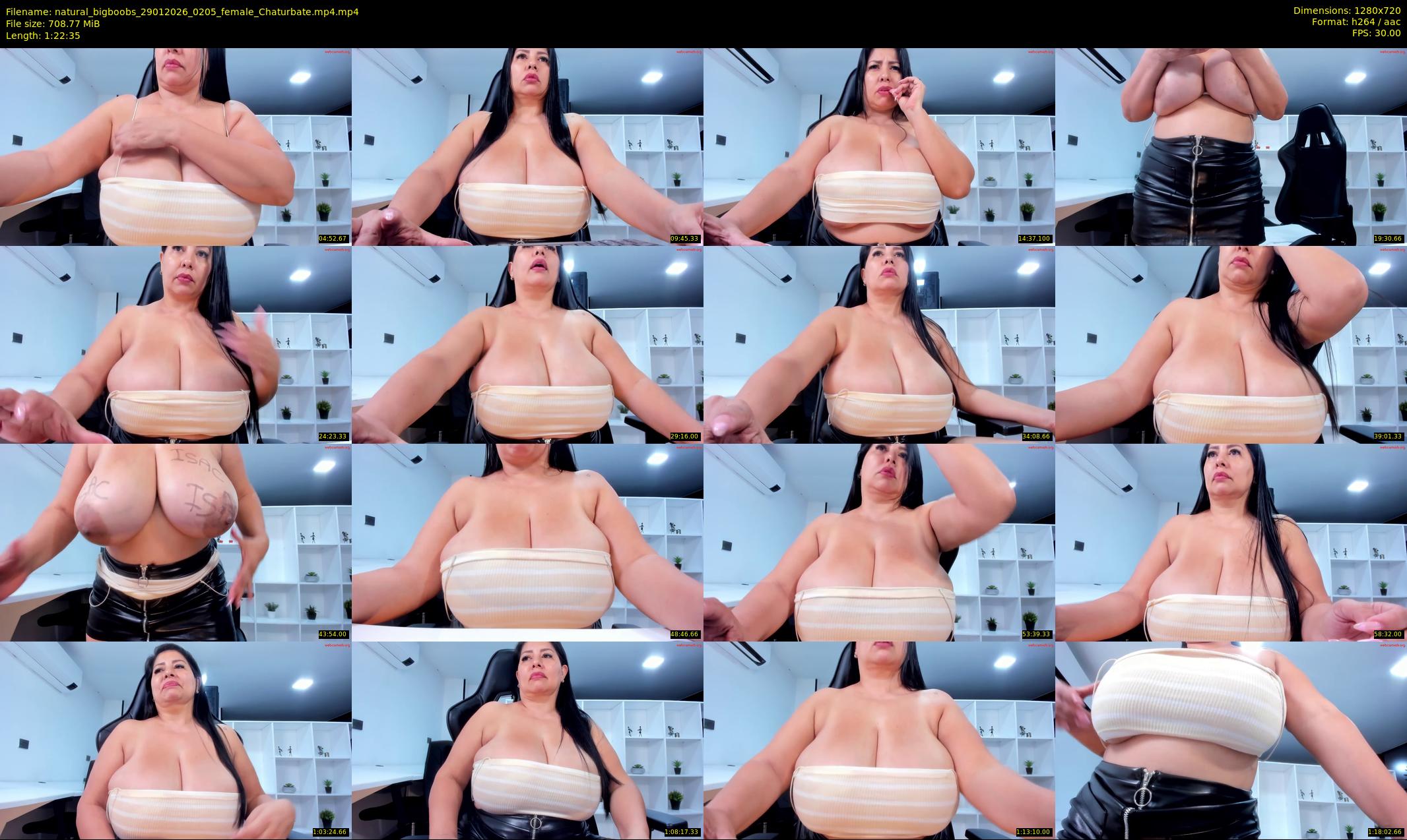 natural_bigboobs — 83 minute Chaturbate female cam show recording, 720p, Jan 29, 2026