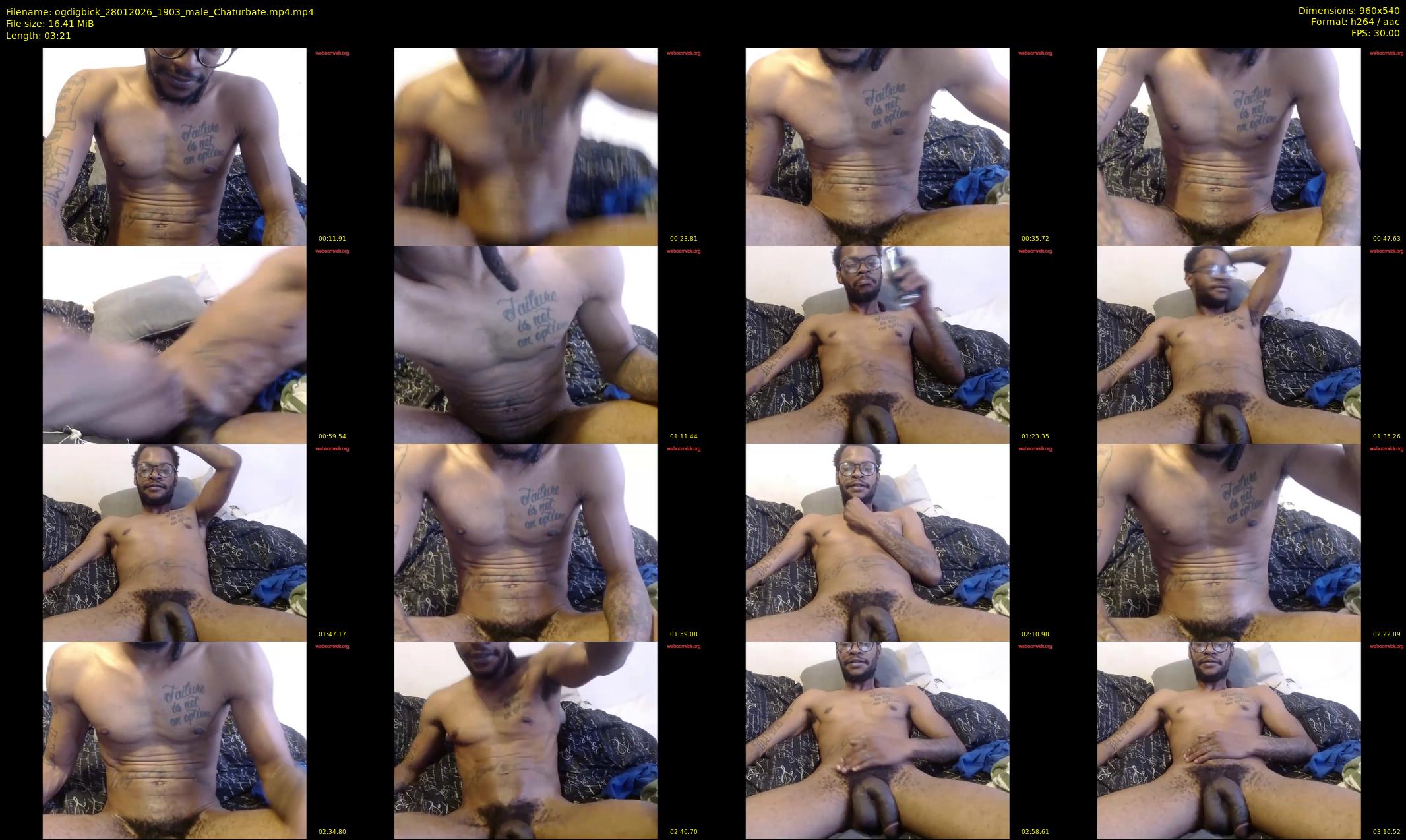 ogdigbick — 4 minute Chaturbate male cam show recording, 480p, Jan 28, 2026