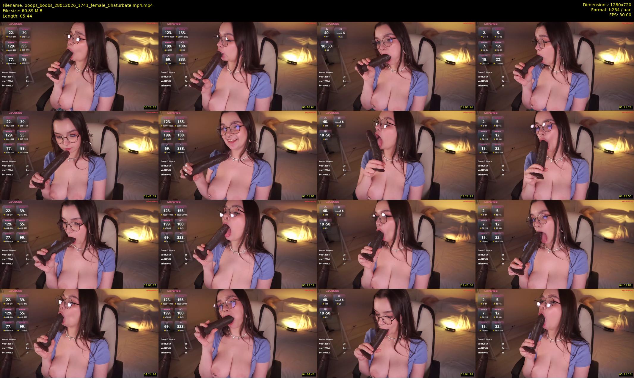 ooops_boobs — 6 minute Chaturbate female cam show recording, 720p, Jan 28, 2026