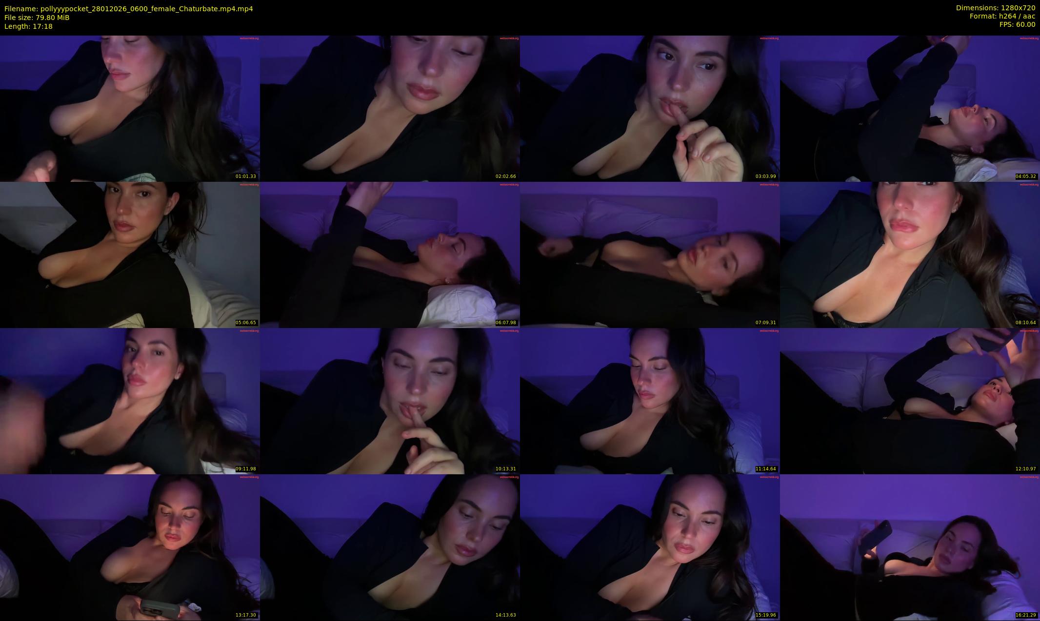 pollyyypocket — 18 minute Chaturbate female cam show recording, 720p, Jan 28, 2026