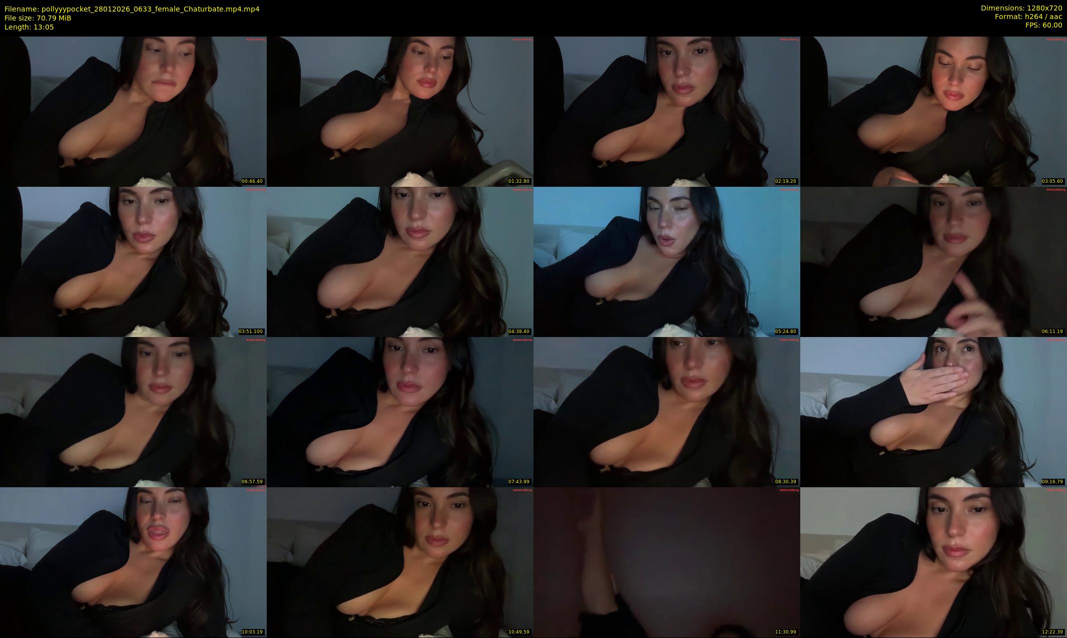 pollyyypocket — 14 minute Chaturbate female cam show recording, 720p, Jan 28, 2026