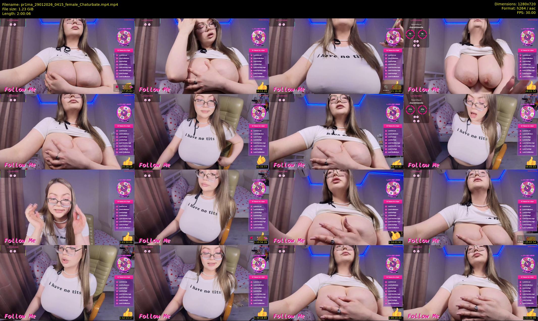 pr1ma — 121 minute Chaturbate female cam show recording, 720p, Jan 29, 2026