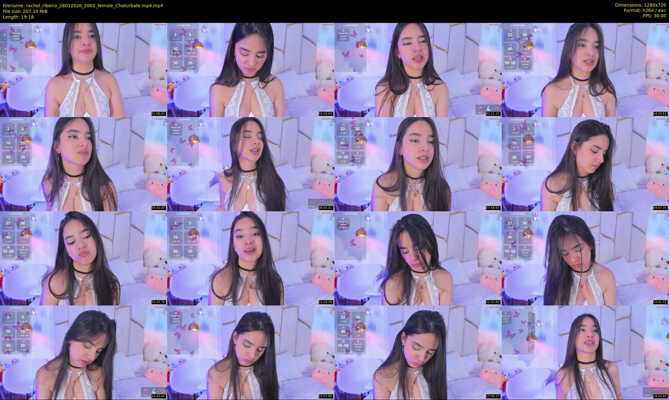 rachel_ribeiro — 20 minute Chaturbate female cam show recording, 720p, Jan 28, 2026