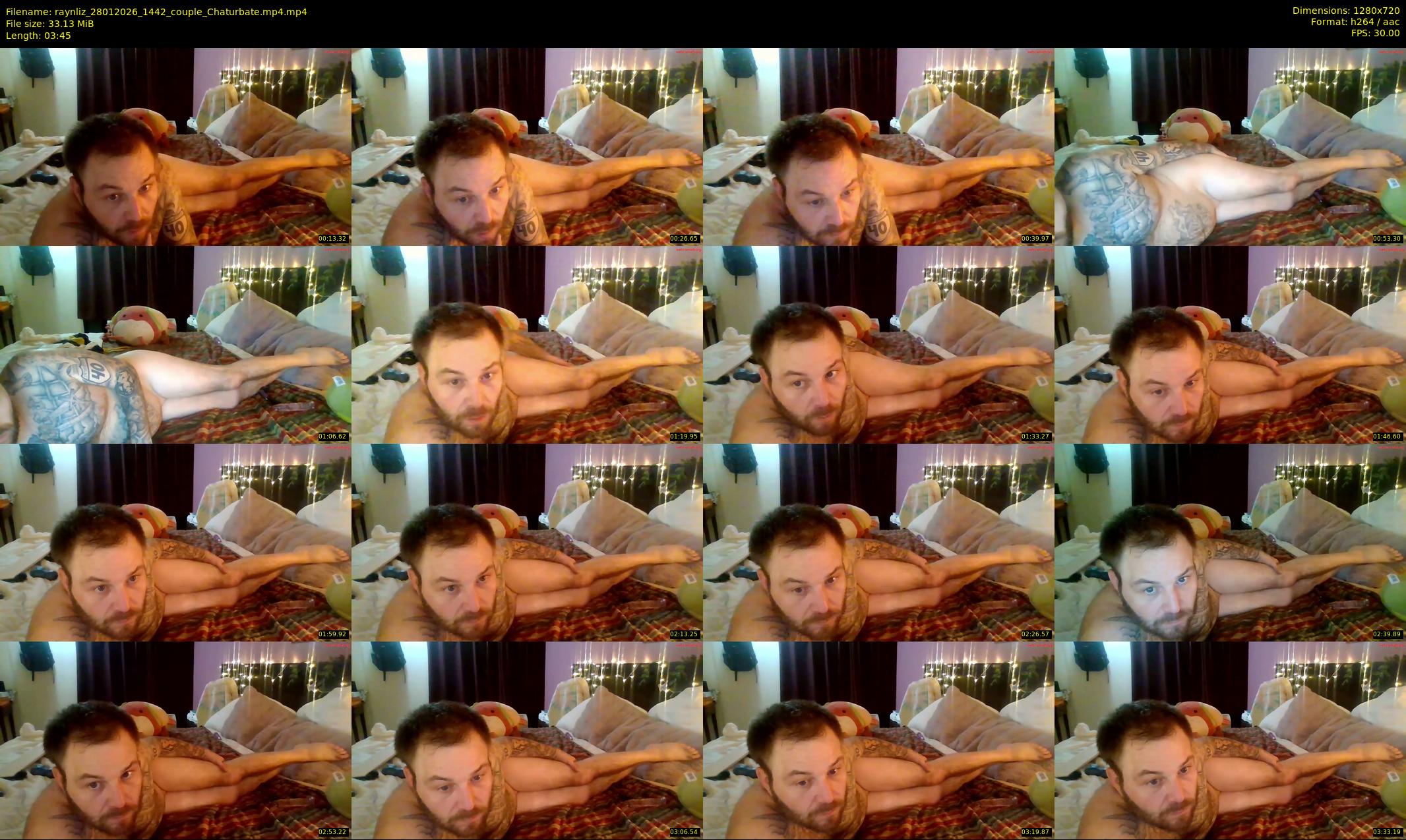 raynliz — 4 minute Chaturbate couple cam show recording, 720p, Jan 28, 2026