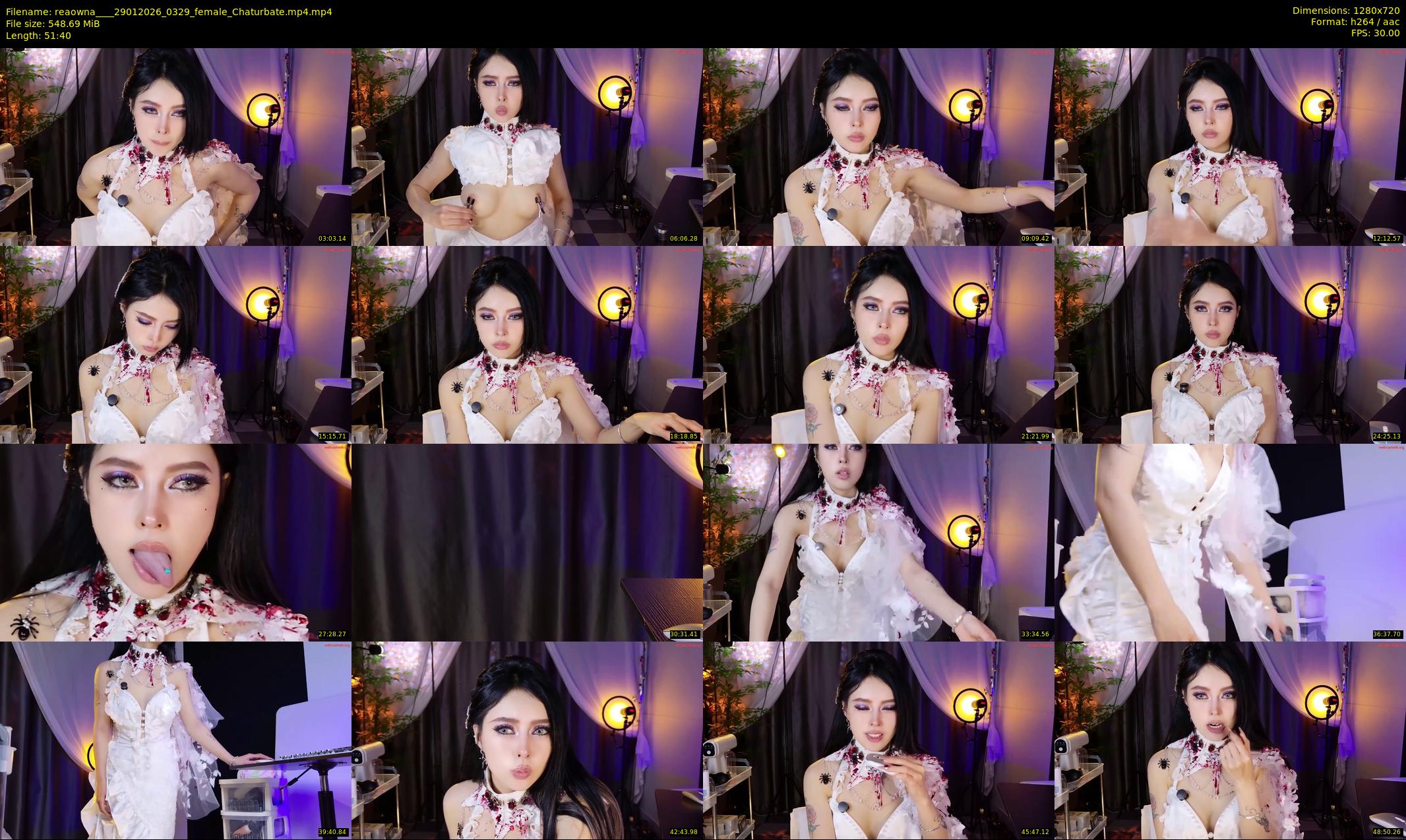 reaowna___ — 52 minute Chaturbate female cam show recording, 720p, Jan 29, 2026
