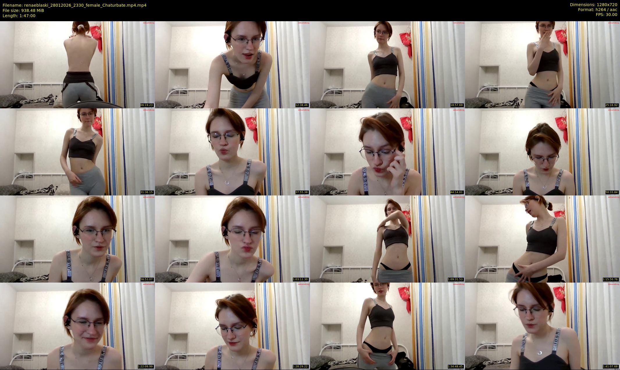 renaeblaski — 107 minute Chaturbate female cam show recording, 720p, Jan 28, 2026