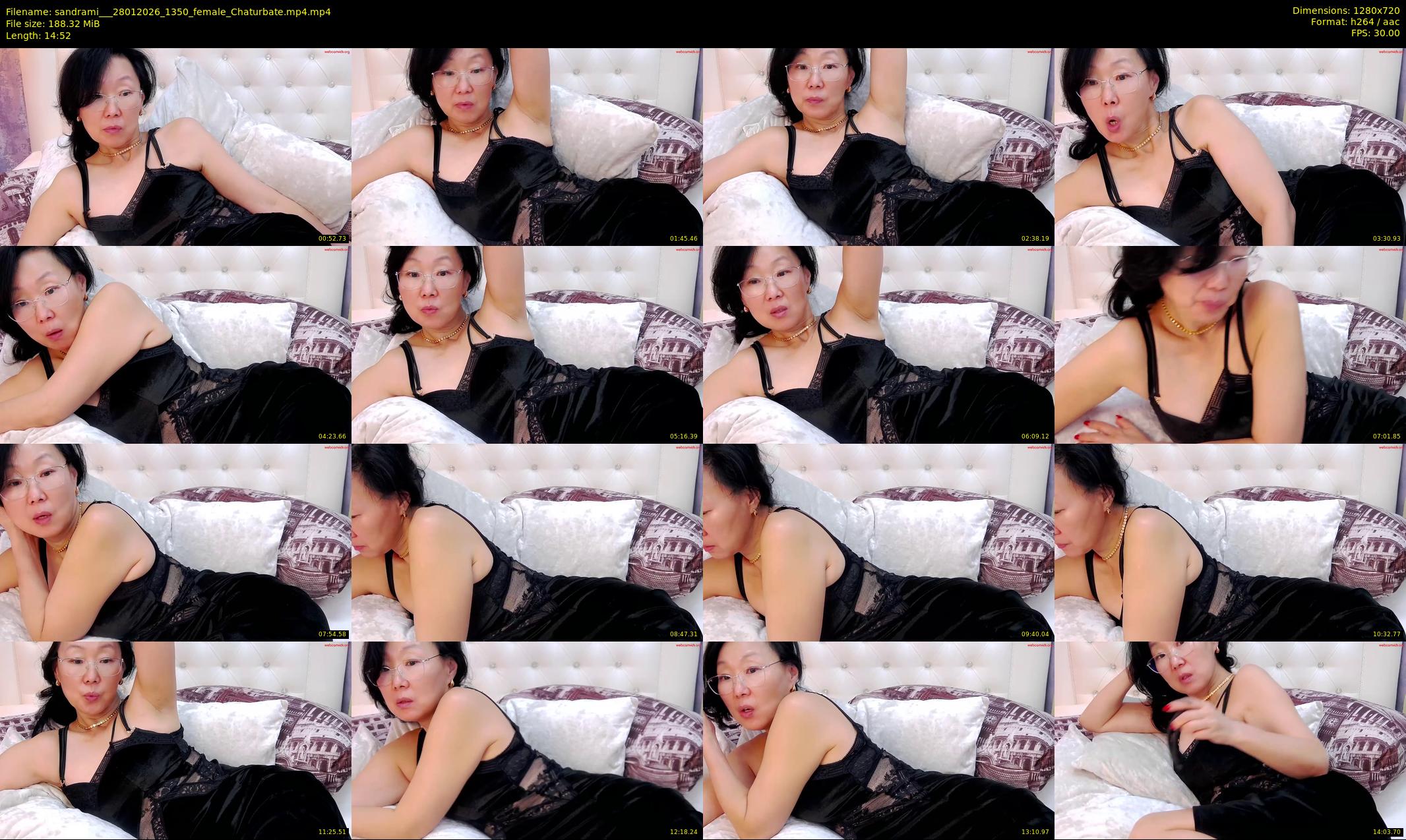 sandrami__ — 15 minute Chaturbate female cam show recording, 720p, Jan 28, 2026