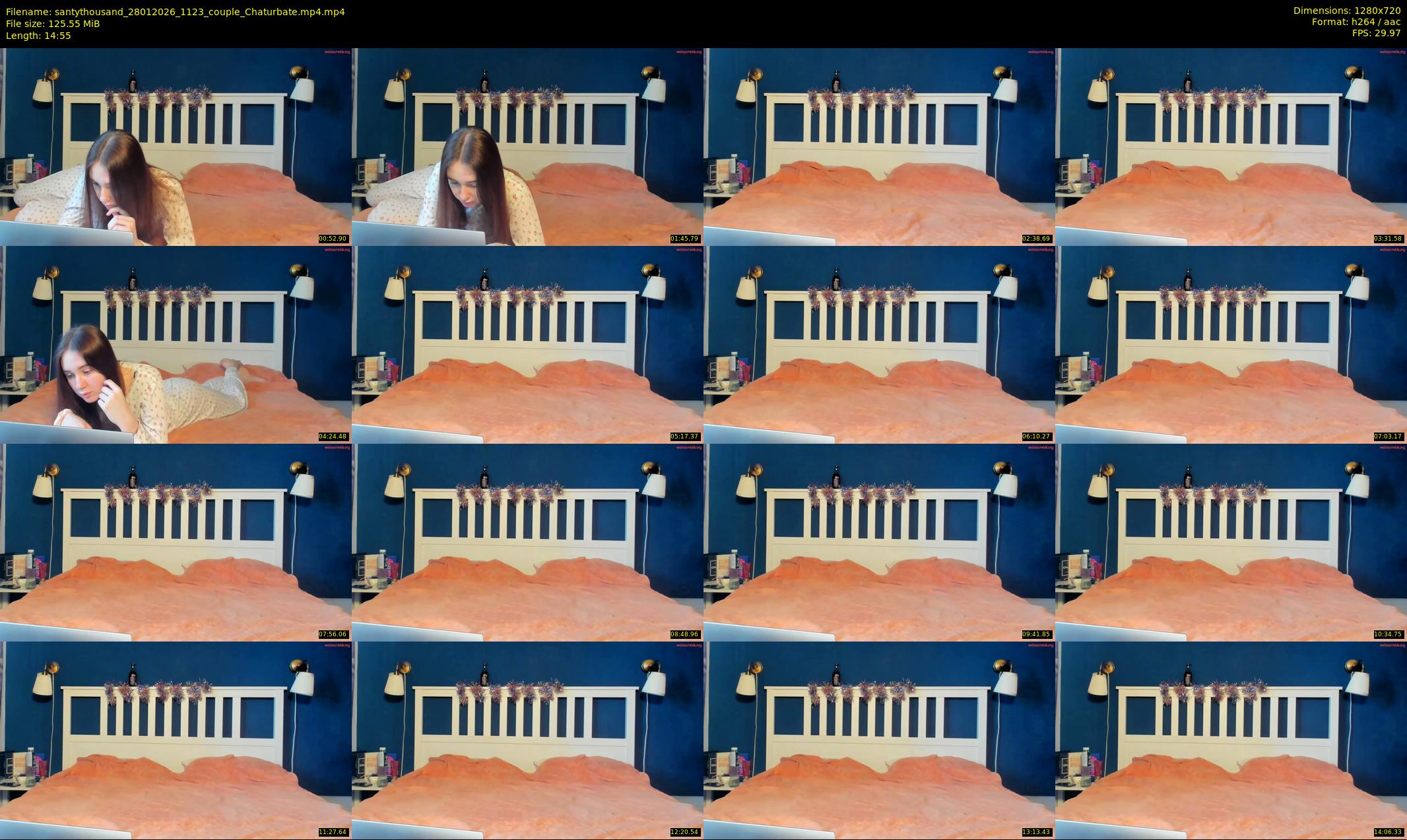 santythousand — 15 minute Chaturbate couple cam show recording, 720p, Jan 28, 2026
