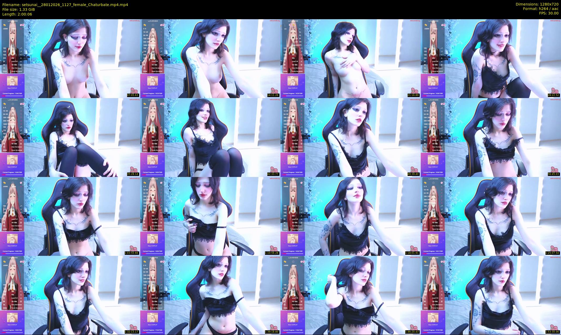 setsunai_ — 121 minute Chaturbate female cam show recording, 720p, Jan 28, 2026