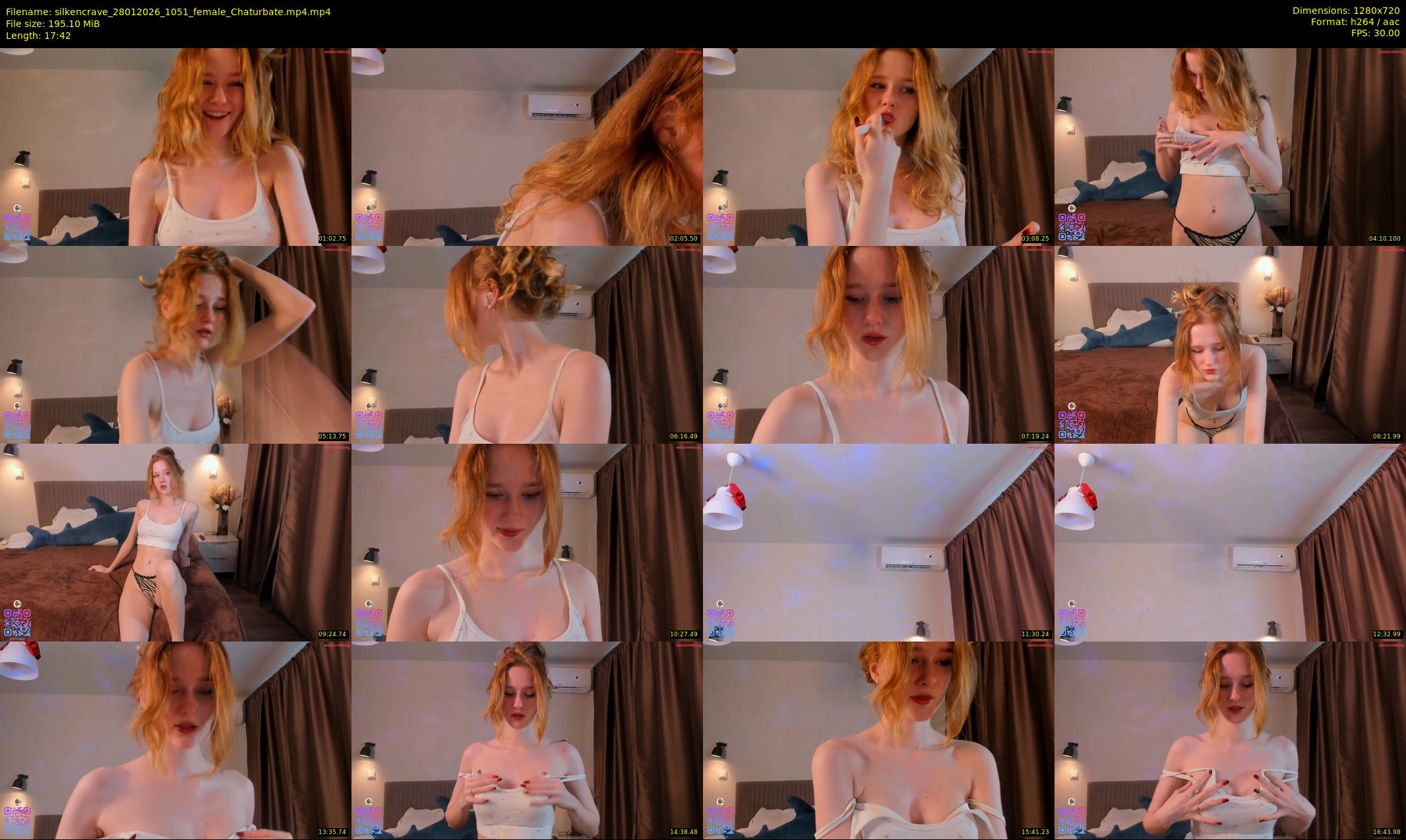 silkencrave — 18 minute Chaturbate female cam show recording, 720p, Jan 28, 2026