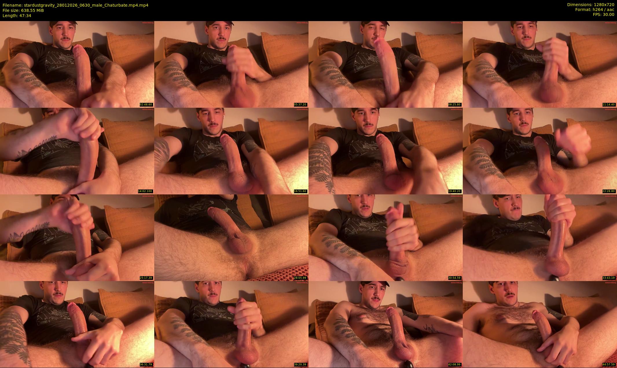 stardustgravity — 48 minute Chaturbate male cam show recording, 720p, Jan 28, 2026